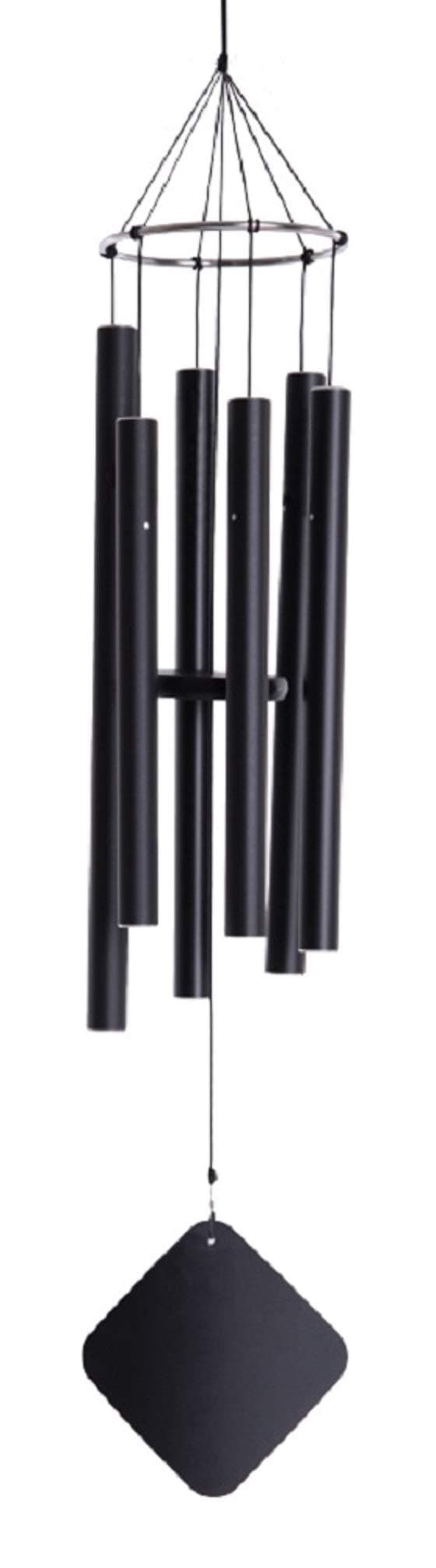 Pentatonic Soprano, Small Handcrafted Wind Chime, Precision Tuned, Weather-resistant Unique Outdoor Wind Chimes, 30"