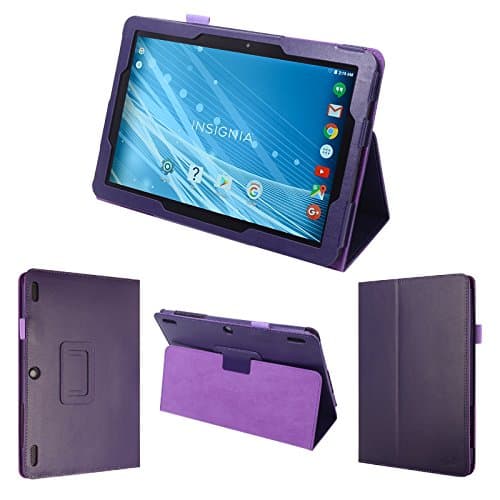 Insignia - 10.1", NS-P10A7100 NS-P10A8100 Tablet case/Cover, Purple
