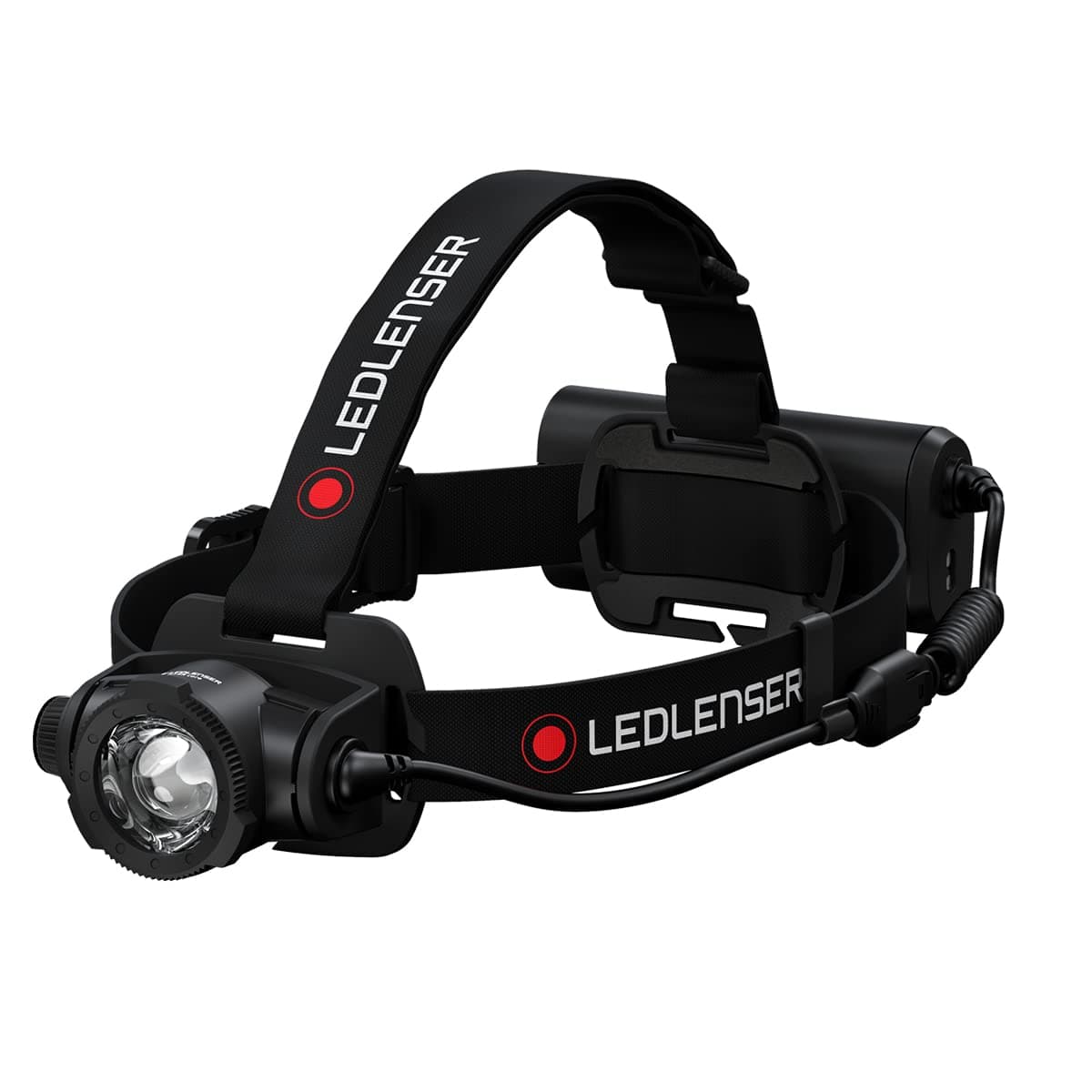H15R Core - Rechargeable Outdoor LED Head Torch, Super Bright 2500 Lumens Headlamp, 250 Meter Focus, Professional Head Torch Rechargeable, Up to 80 Hours Running Time