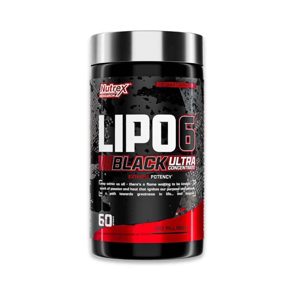 Lipo 6 Black Ultra Concentrate Fat Loss Support 60 Capsules (NEW PACK)