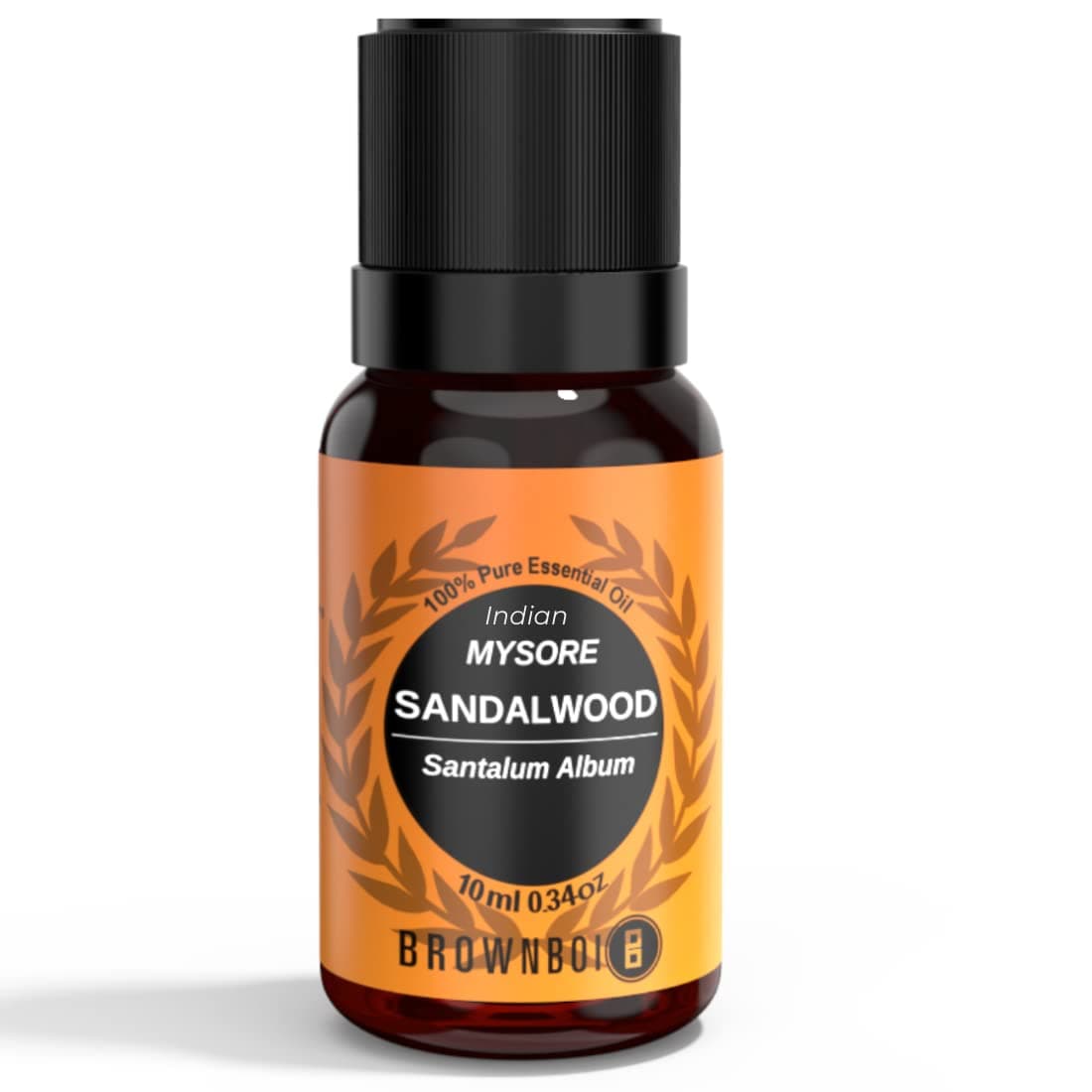 BrownBoi Mysore Sandalwood Essential Oil | East Indian Sandal Wood Oil | Chandan Oil For Face & Glowing Skin | (10ML)