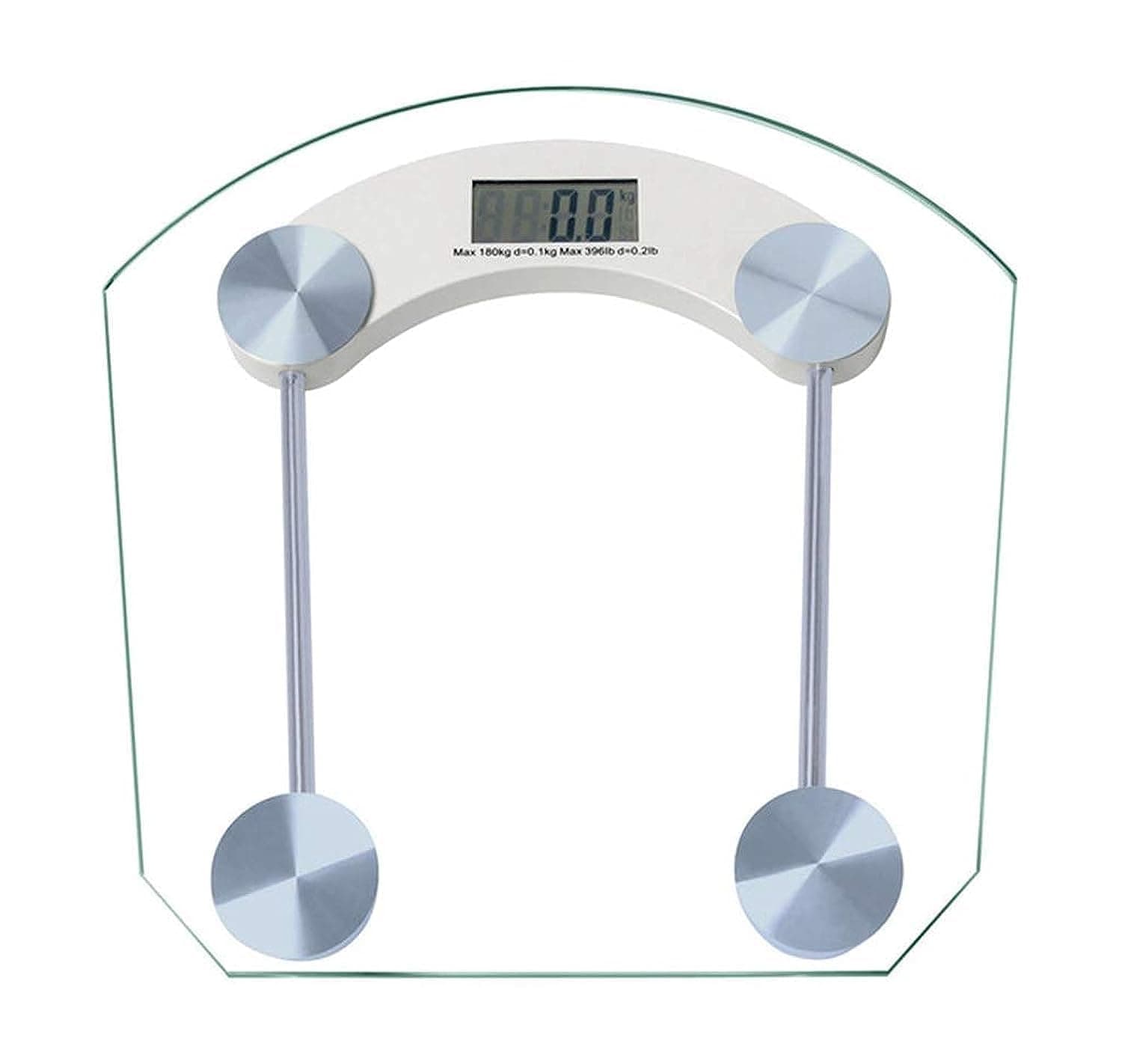 OEM Digital Thick Glass Weighing Scale/Weight Measurement Machine for Humans