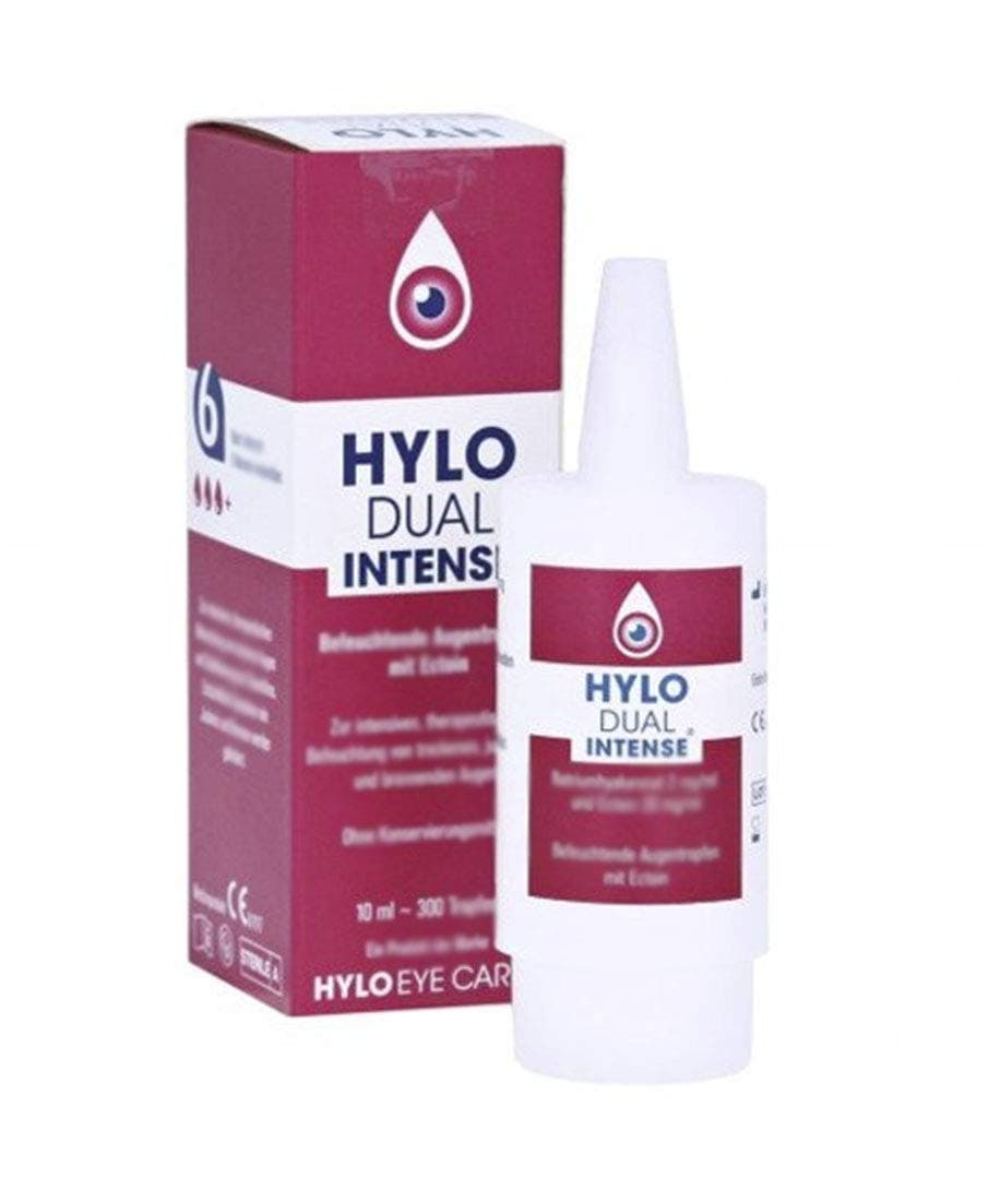 HYLO Dual Intense 10ml Drops. Made in Germany. Polish distribution, Polish language.