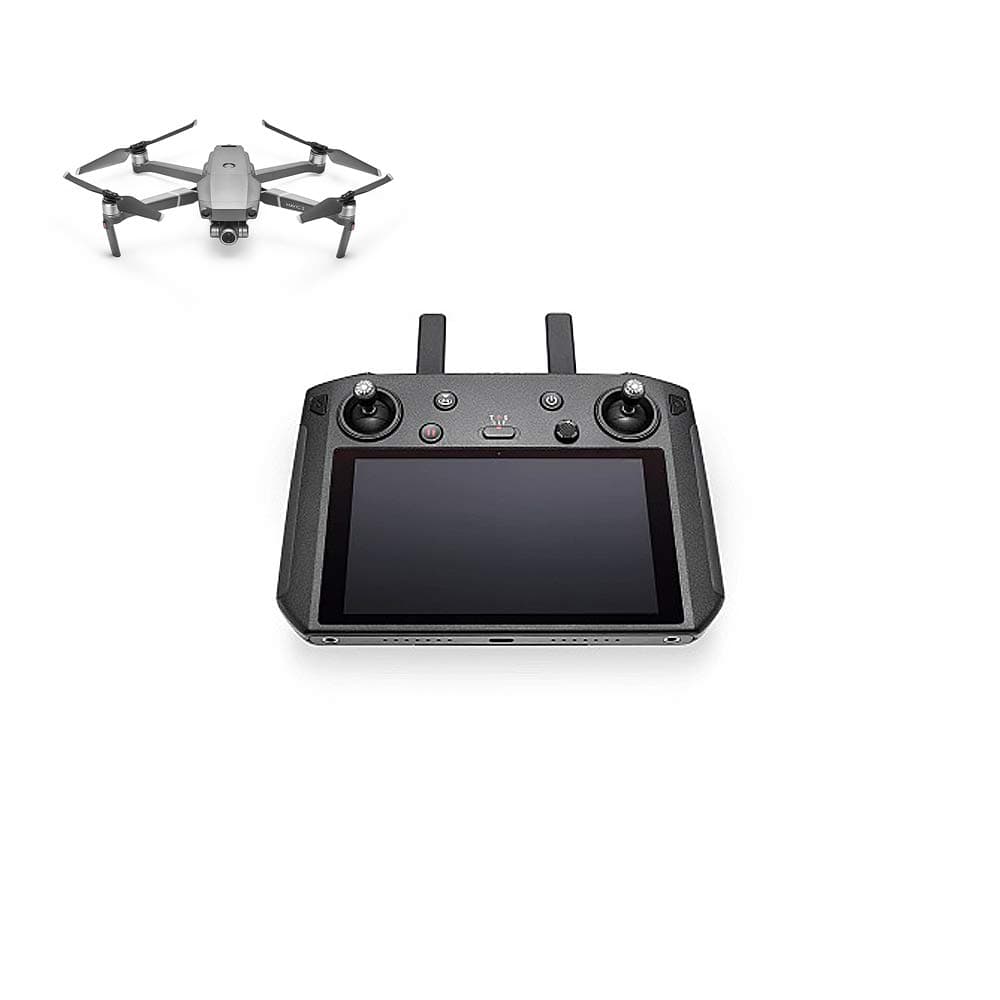 DJI Smart Controller Smart Remote Control for DJIMavic2 Drones with Microphone and Speaker, 1080P Display and 5.5" Ultra Bright OcuSync2.0 Transmission for a Better Flight Experience - Black