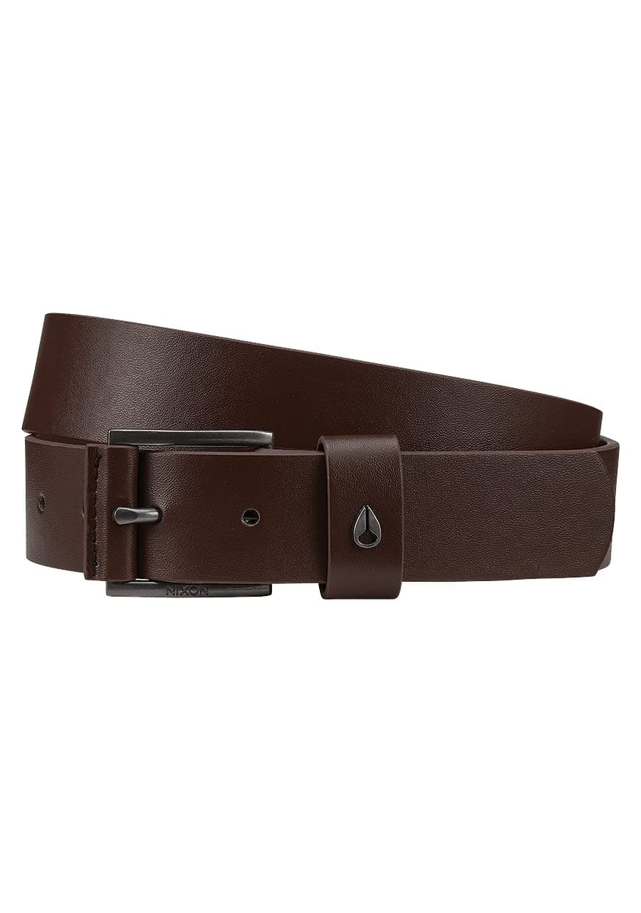 NIXON Americana Vegan Belt - Brown - X-Small