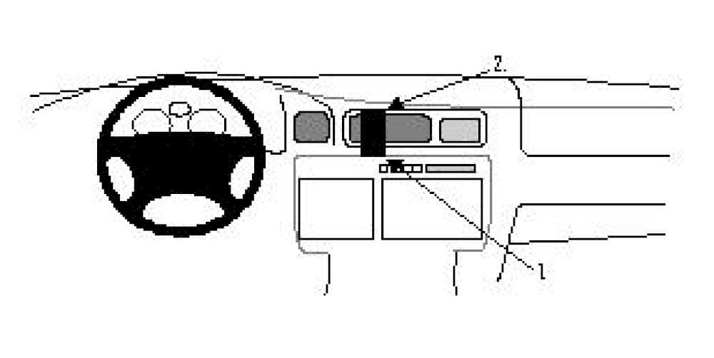 Brodit ProClip 852249 Center Console Mounting Bracket for LX Series 95-98