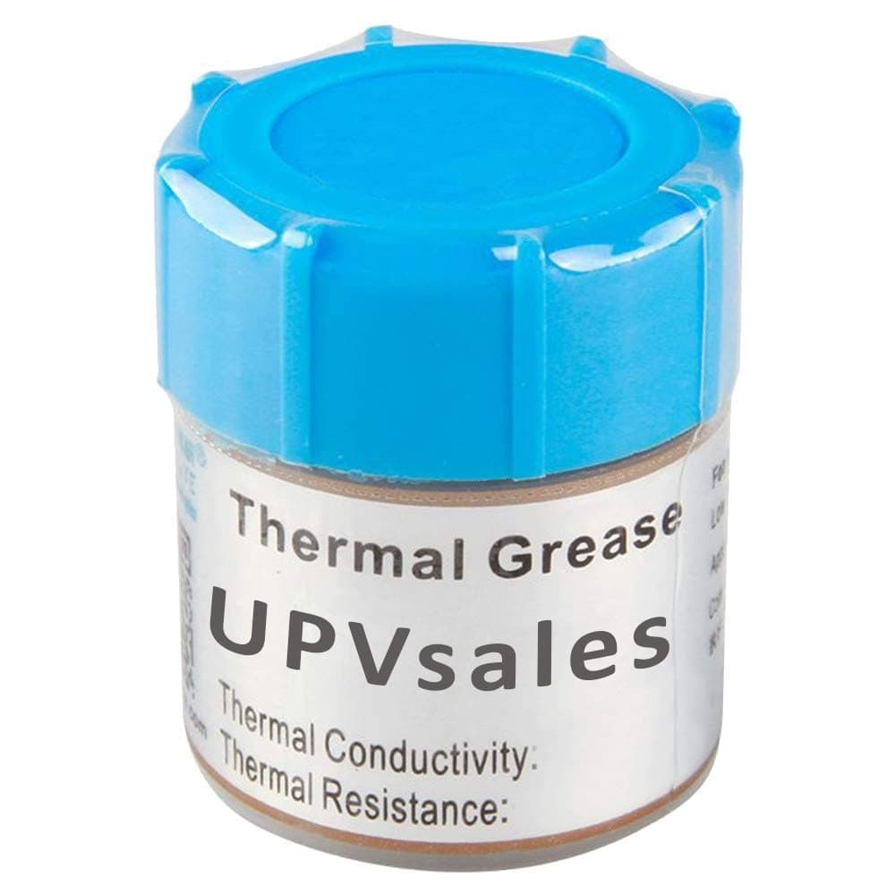 UPVsales 10gram HY510 Heat Sink Compound - 10g Grey Thermal Grease Paste | Thermally Conductive Material | Thermal Interface Material (Tim) for Electronic Devices