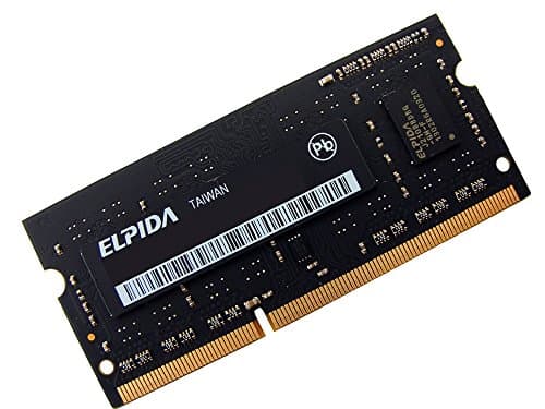 Elpida EBJ20UF8BDU5-GN-F 2GB Notebook SODIMM DDR3 PC12800(1600) UNBUF 1.5v 1RX8 204P 256MX64 256mX8