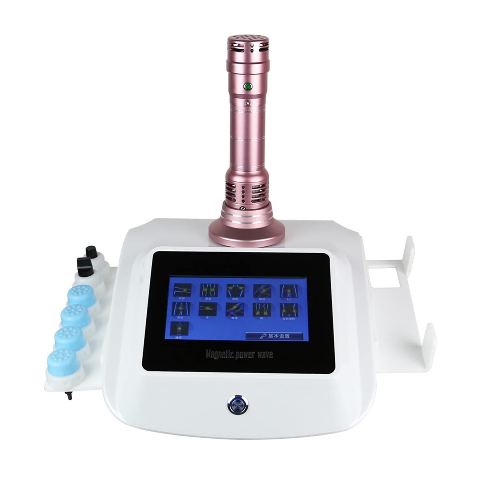 TEmkin Shockwave Therapy Machine Electromagnetic, Shock Curly hair Pain Physiotherapy Instrument, ED External Care, Waist And Back Body Massage Vibration Instrument for Plantar Fasciitis Treatment (C