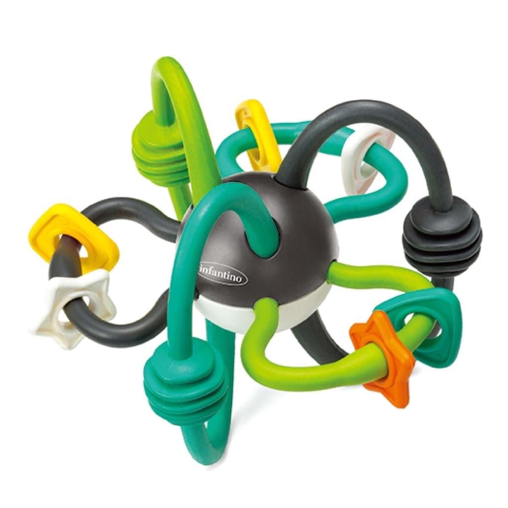 Shake & Teethe Flexible Rattle Ball |Baby Rattling Toy|