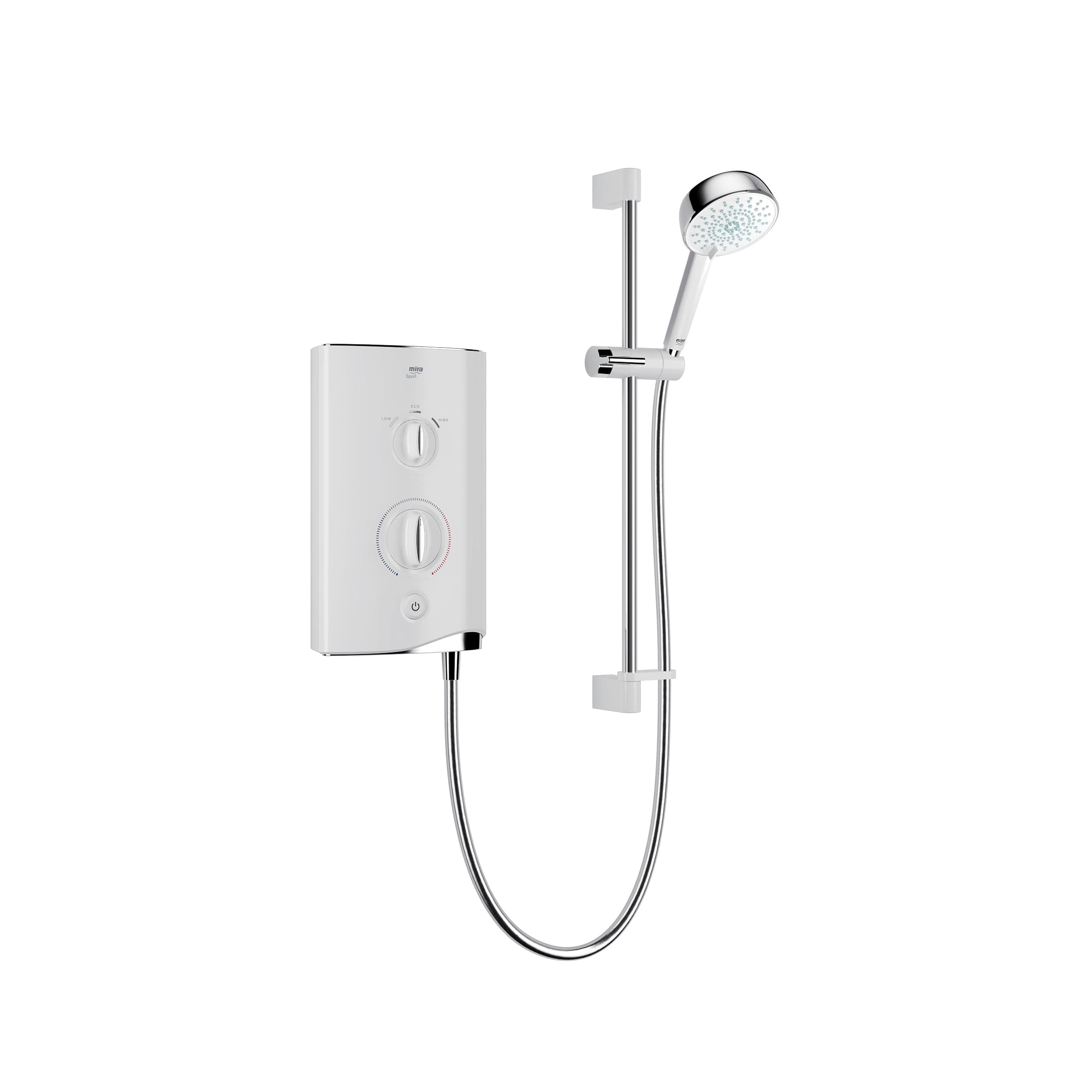 – Showers Mira Sport Single Outlet Electric Shower 10.8KW
