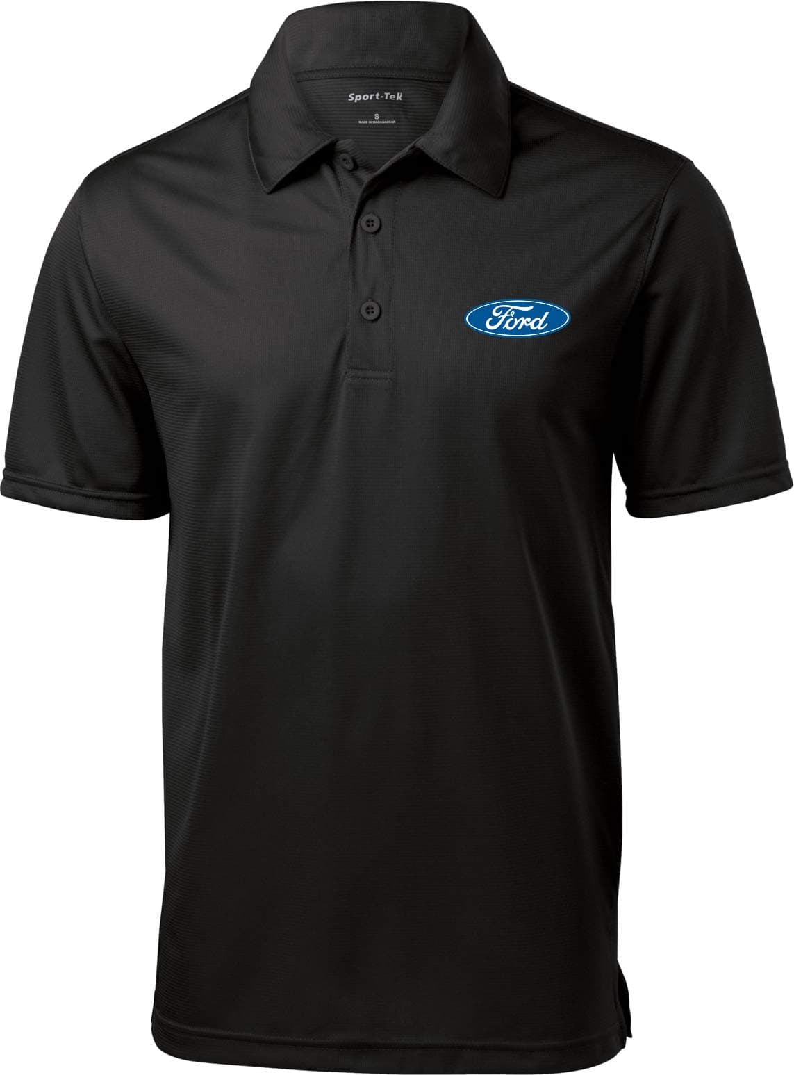 Ford Oval Textured Polo Pocket Print