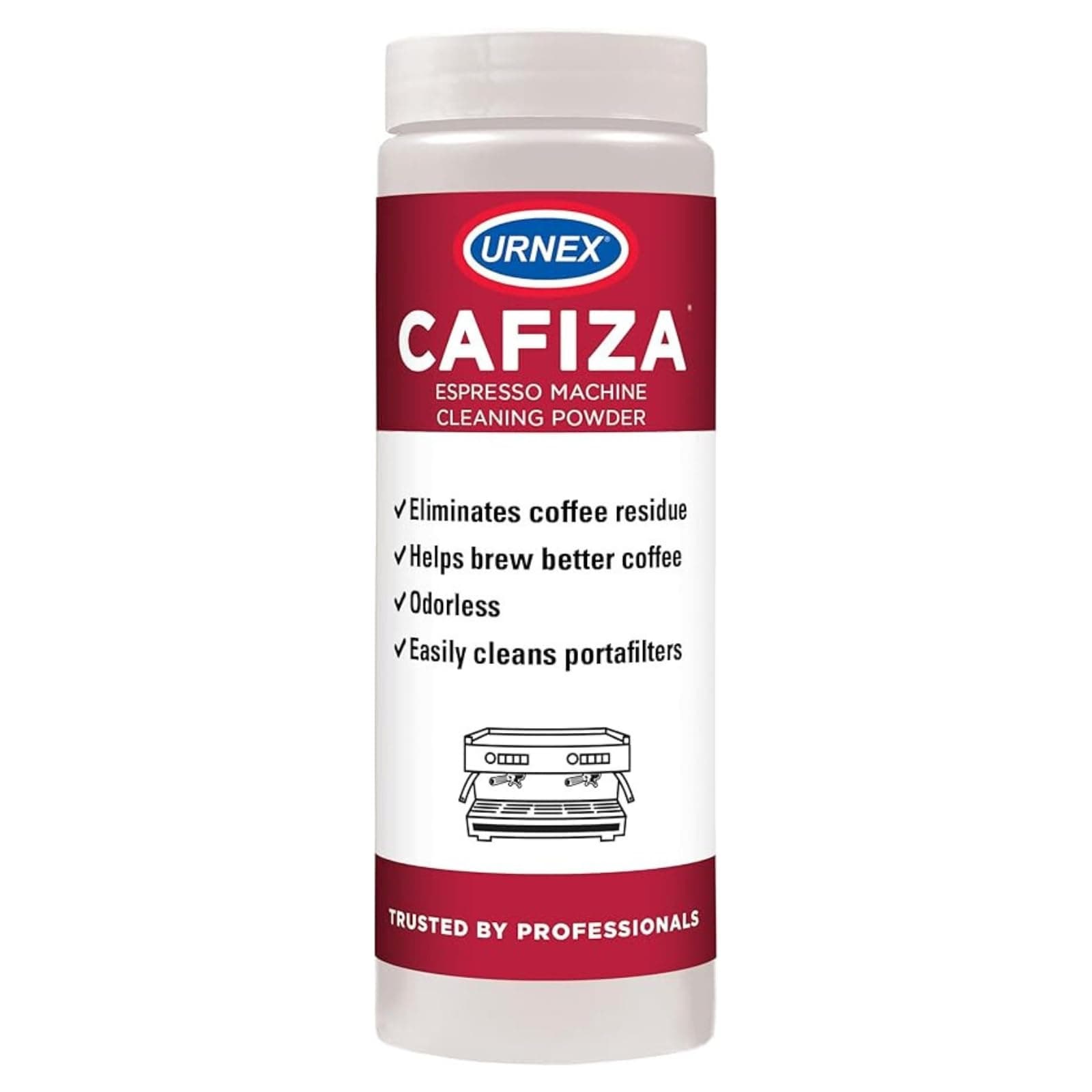 Urnex Espresso Machine Cleaning Powder - 566 grams - Cafiza Professional Espresso Machine Cleaner