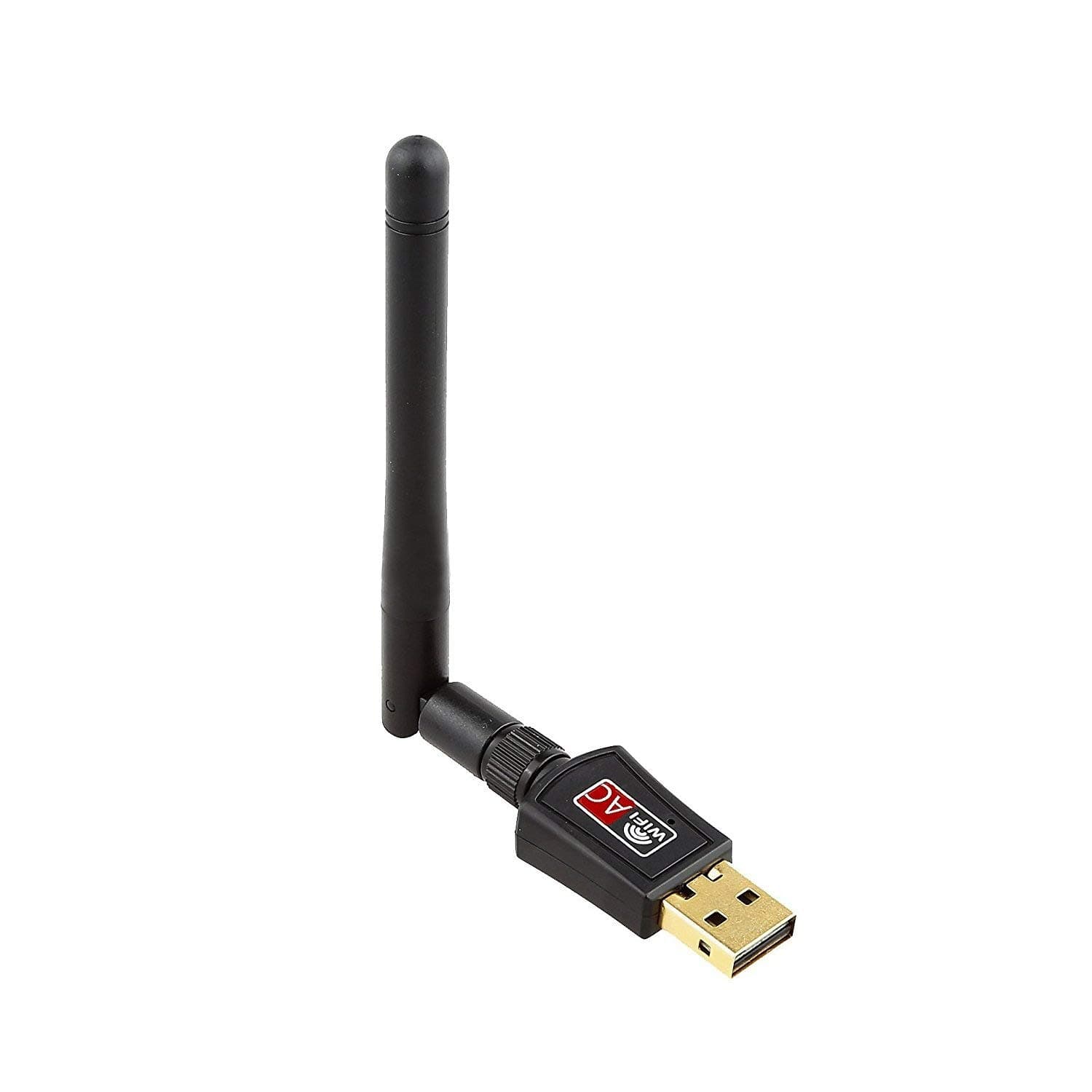 HYCKee Wifi Adapter 600Mbps USB Dongle 802.11ac Dual Band 2.4G/5G Wireless Network Adapter USB Wi-Fi Dongle Adapter with 2dBi Antenna Support Windows XP,Win 7,Win 8.1, Win 10,Mac OS X 10.6-10.11