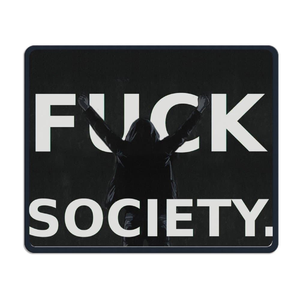 Mr Robot F Society Waterproof Rubber Gaming Mouse Pad
