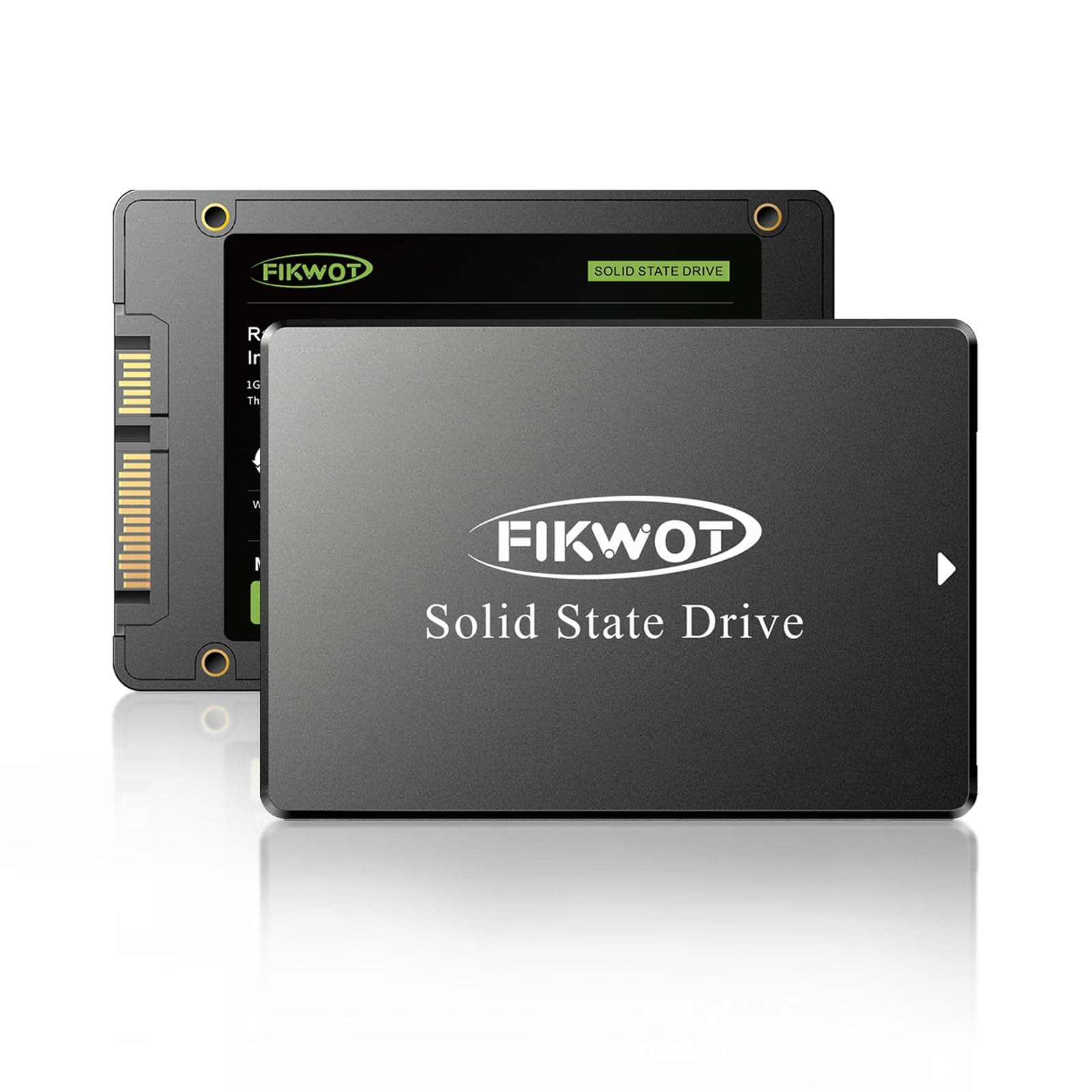 FS810 256GB SSD, 2.5" SSD SATA III 6Gb/s, Solid State Drives, Up to 560MB/s, 3D NAND TLC Flash, Internal SSD for Desktops and Laptops(Black)