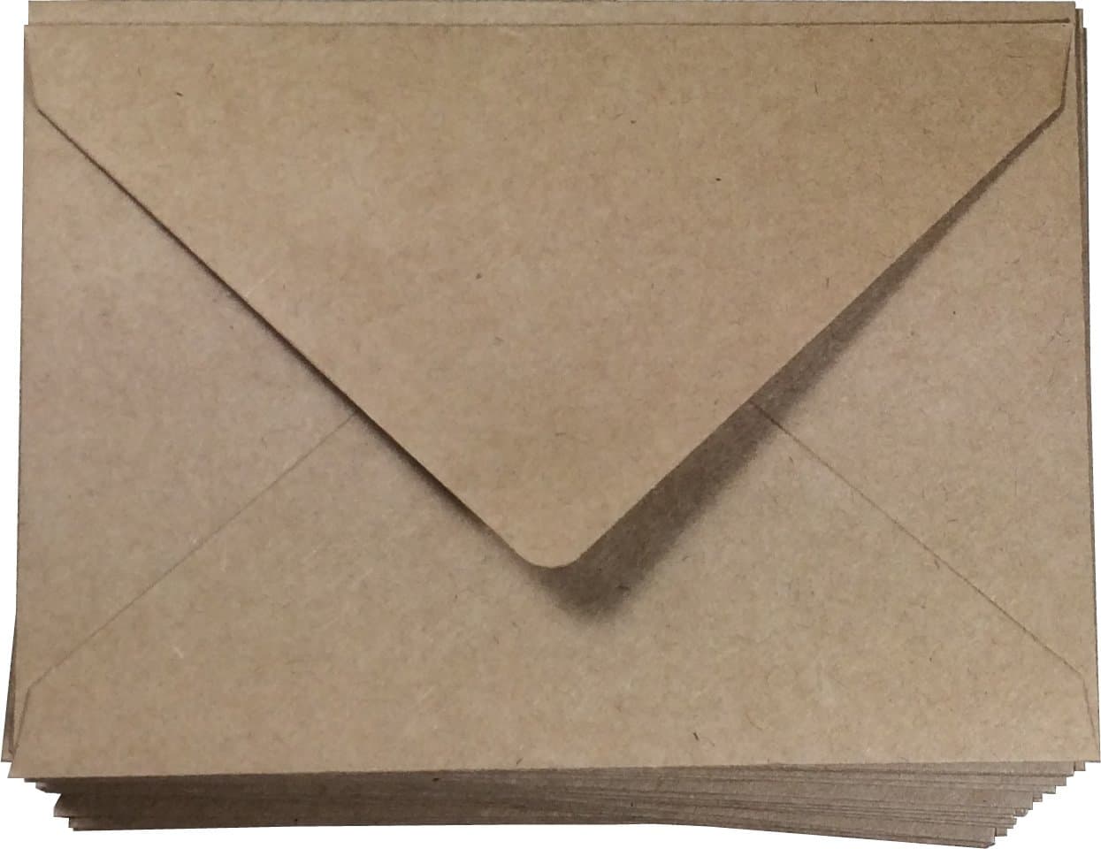 A6 Envelope Kraft Invitation Envelope 4x6 | A6 Size 100 Pcs, 4 3/4" x 6 1/2" Inches, Wedding Invitation | Natural Brown Envelope | RSVP Envelopes