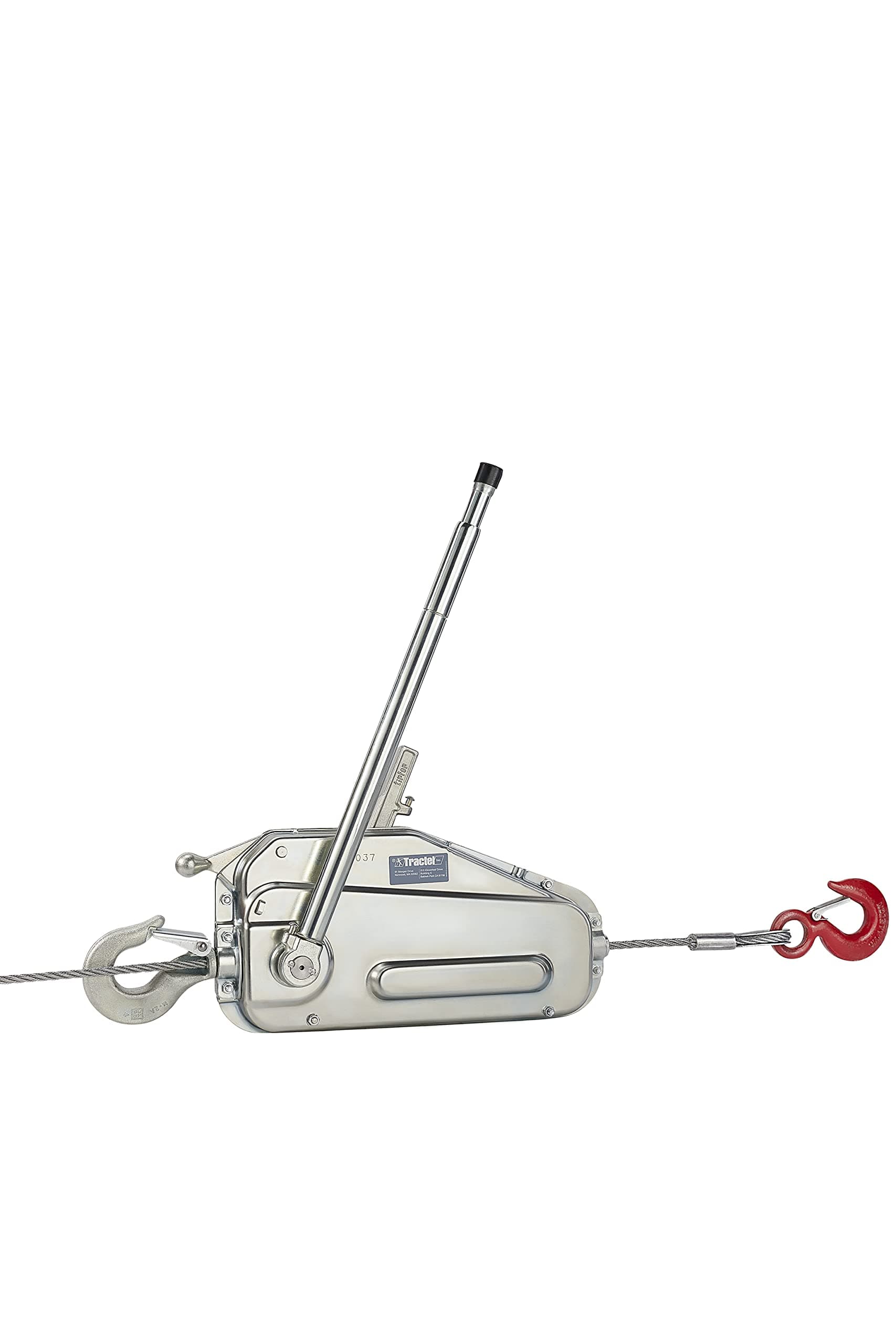 Tractel 849202430K Griphoist TU-17 Wire Rope Hoist with 30' Wire