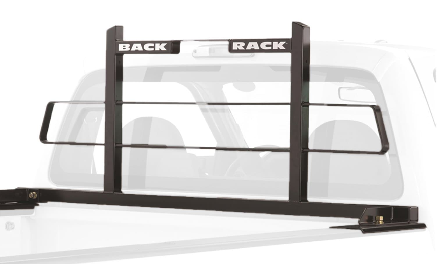 RealTruck BACKRACK Original Shortened Frame Only | Black, No Drill | 15024 | Fits 2007-2018 Chevrolet/GMC Silverado/Sierra 1500; 2007-2019 Silverado/Sierra 2500/3500 HD; 2004-2025 Ford F-150 & Others