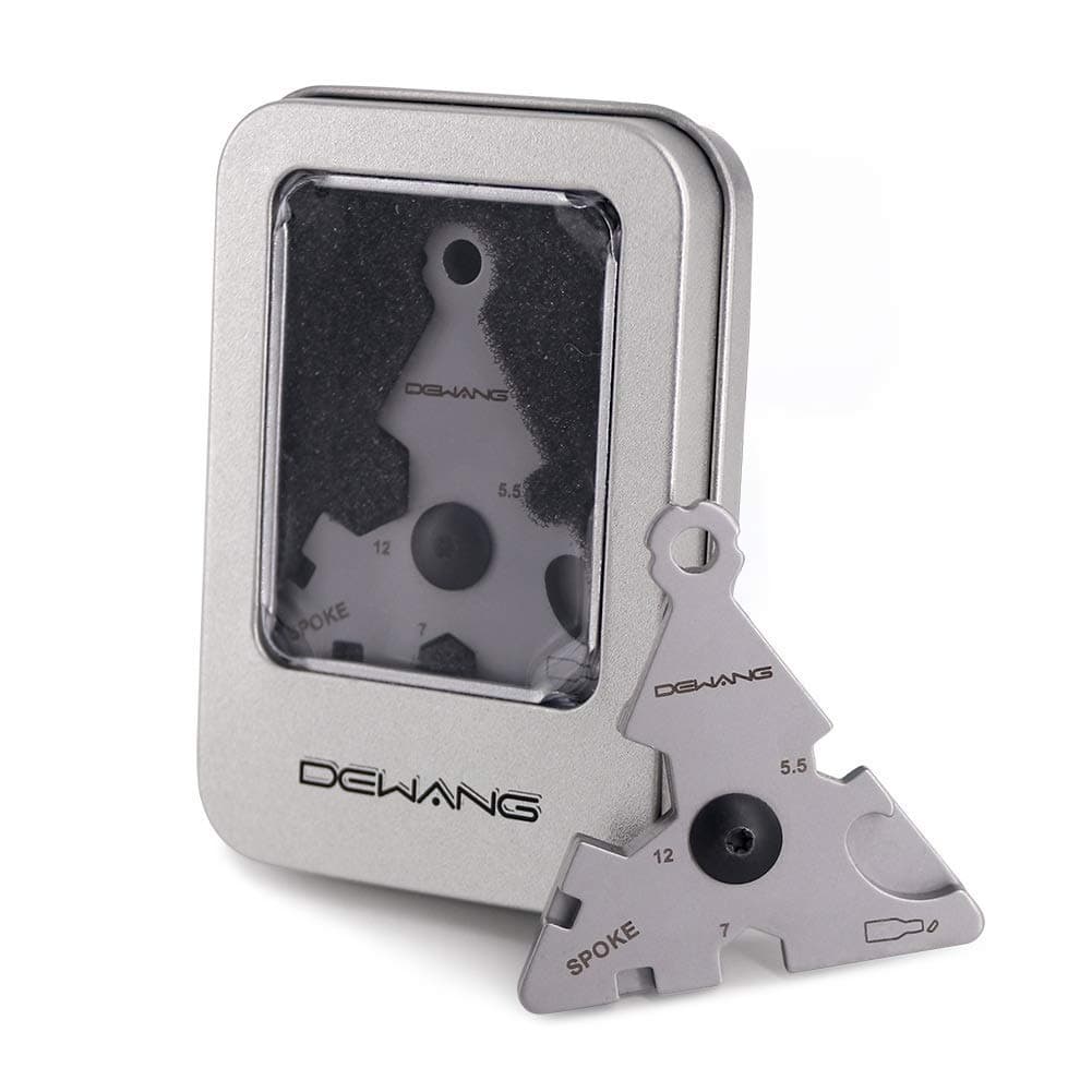 12 In 1 keychain multitools - Perfect christmas gifts for men mens christmas gifts DEWANG Stainless Steel EDC Gadgets with Bottle Opener multitool screwdriver Hexagon Wrench Bicycle Spoke Pocket Tools