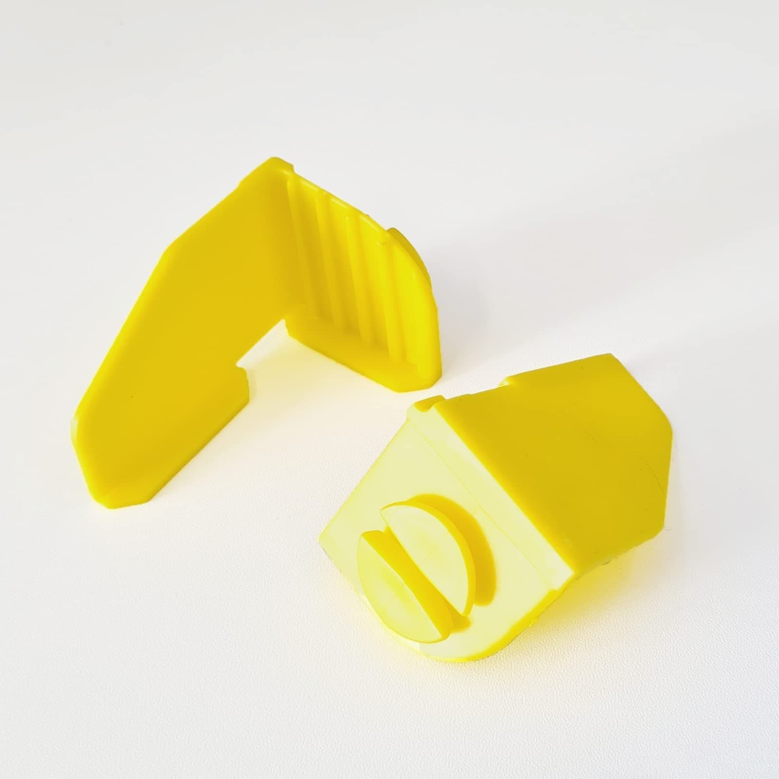 Builders Line Anchor Corner Brackets - 1Set (2 Mates), MM002, Yellow