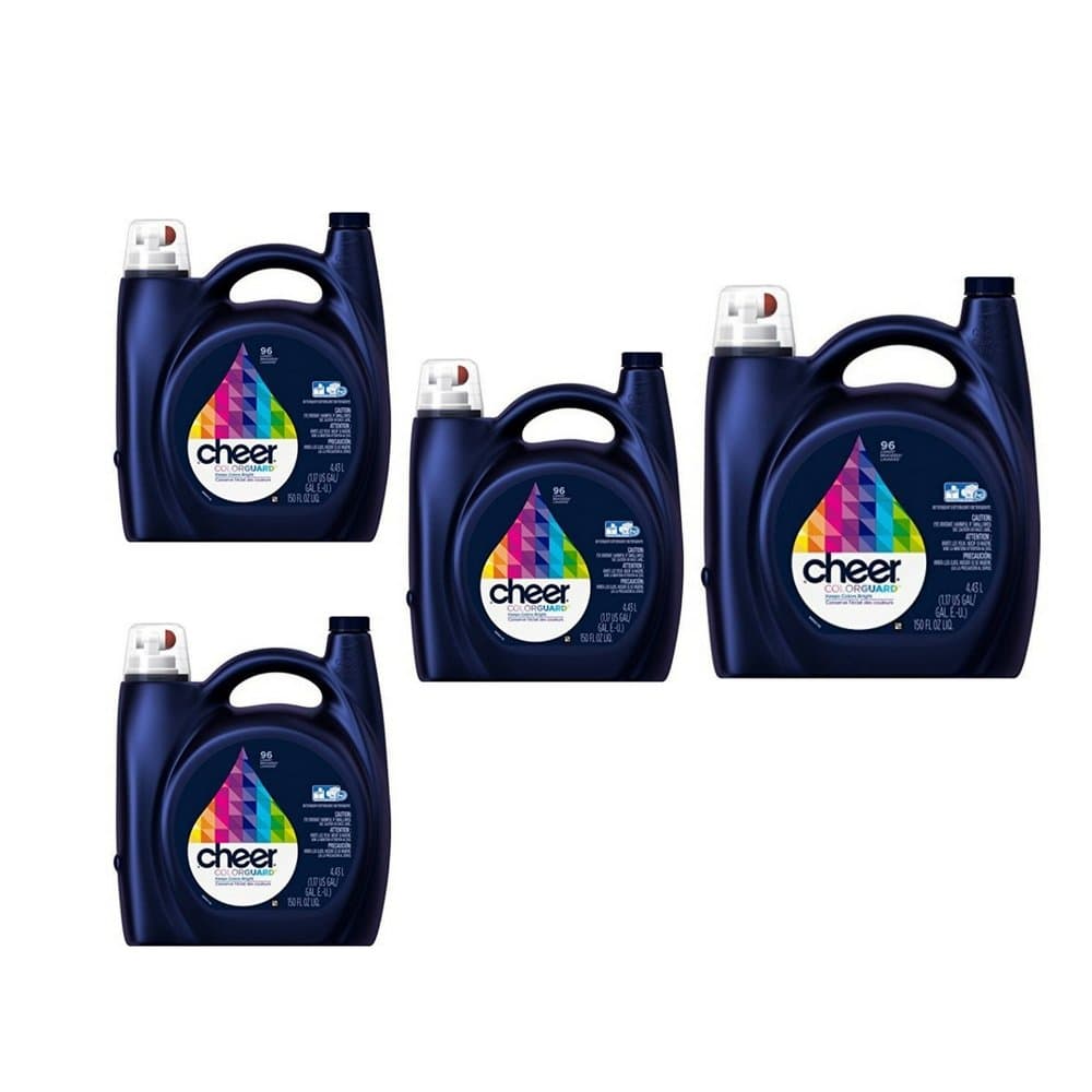 HE Liquid Laundry Detergent, 96 Loads 150 oz 4 Pack