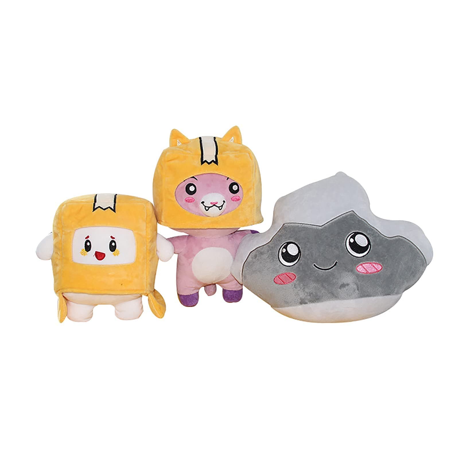 SB Goods3 Pack Plush, Detachable Plush, Detachable Plush for Fans and Kids