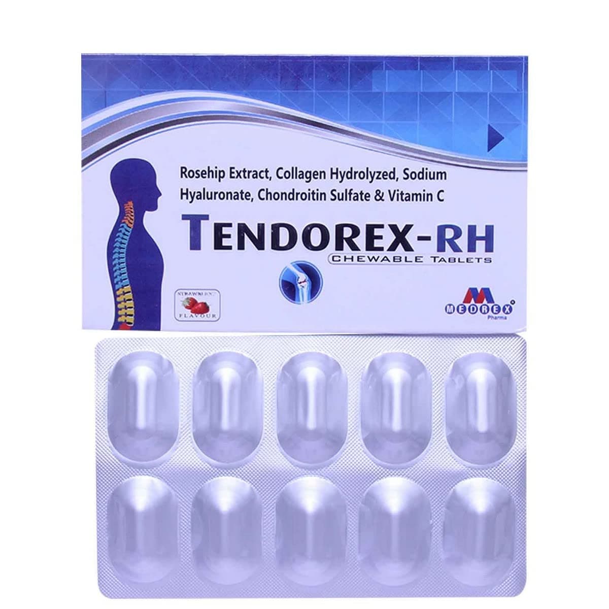 Tendorex Rh - Strip of 10 Tablets
