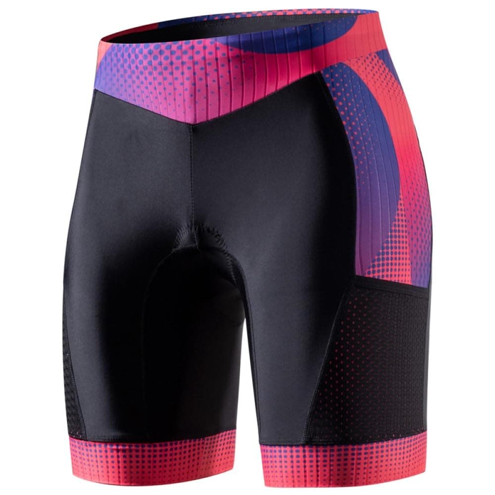 MY KILOMETRE Triathlon Shorts Women 8”Inseam Tri Shorts with Side Pockets UPF 50+Fabric,Plus Size