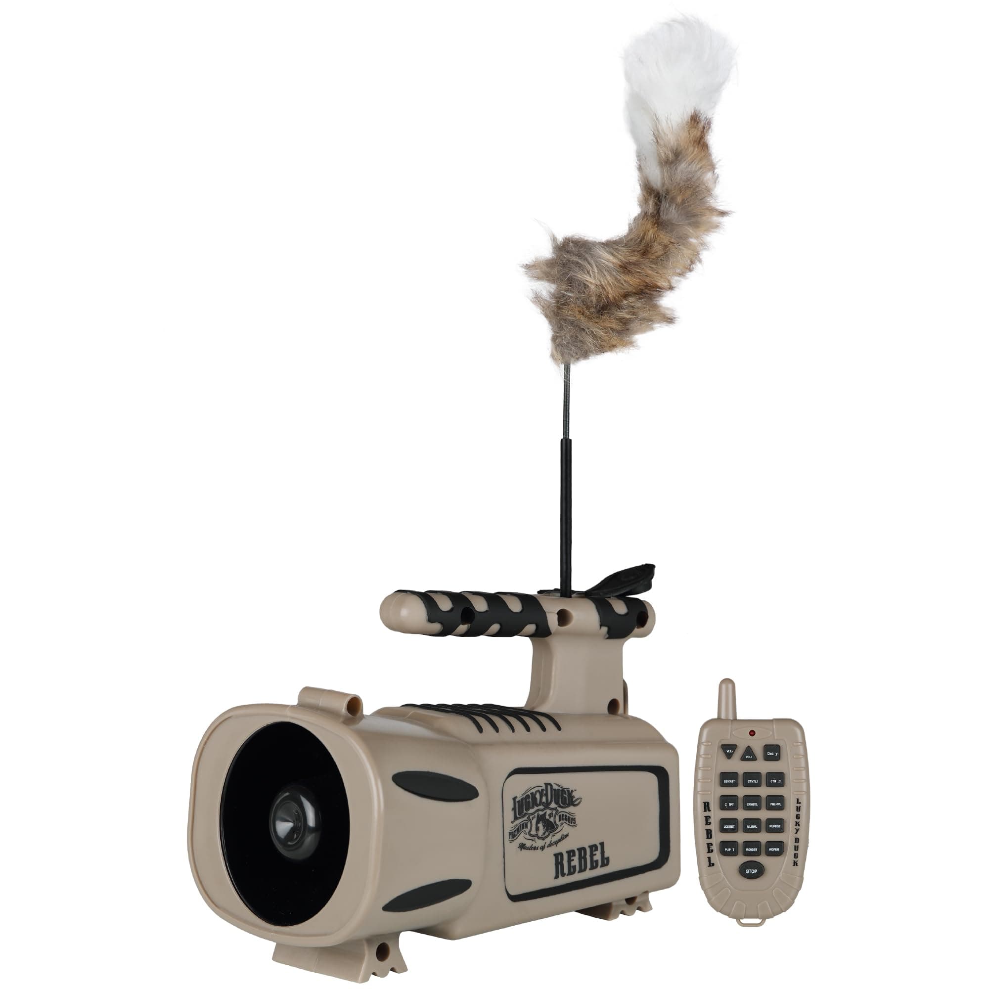 Lucky Duck The Rebel – Electronic Predator Call and Decoy Combo, Coyote and Predator Caller