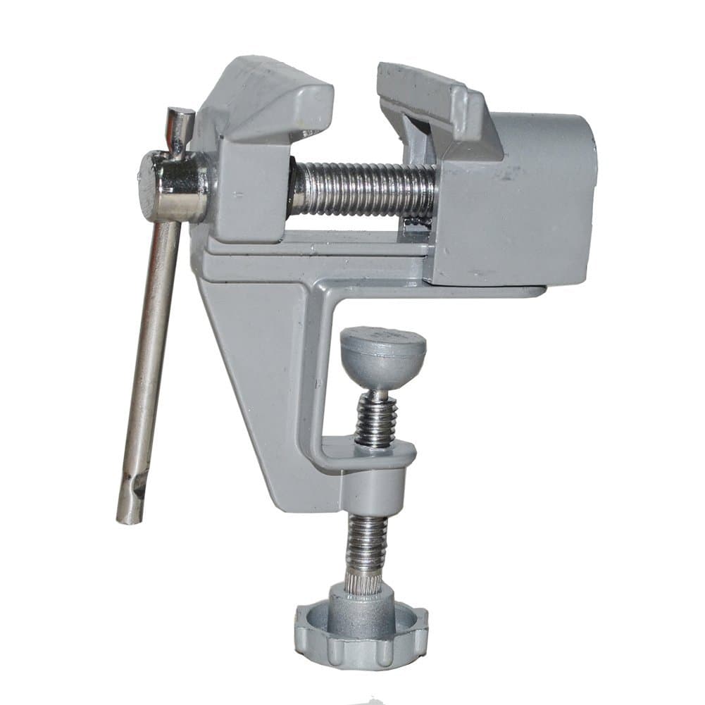 Gigibon GG-899 Mini Small Hobby Vice Craft Bench Vise, Quality Aluminum Table Vice, 1.6" Openning Jaw