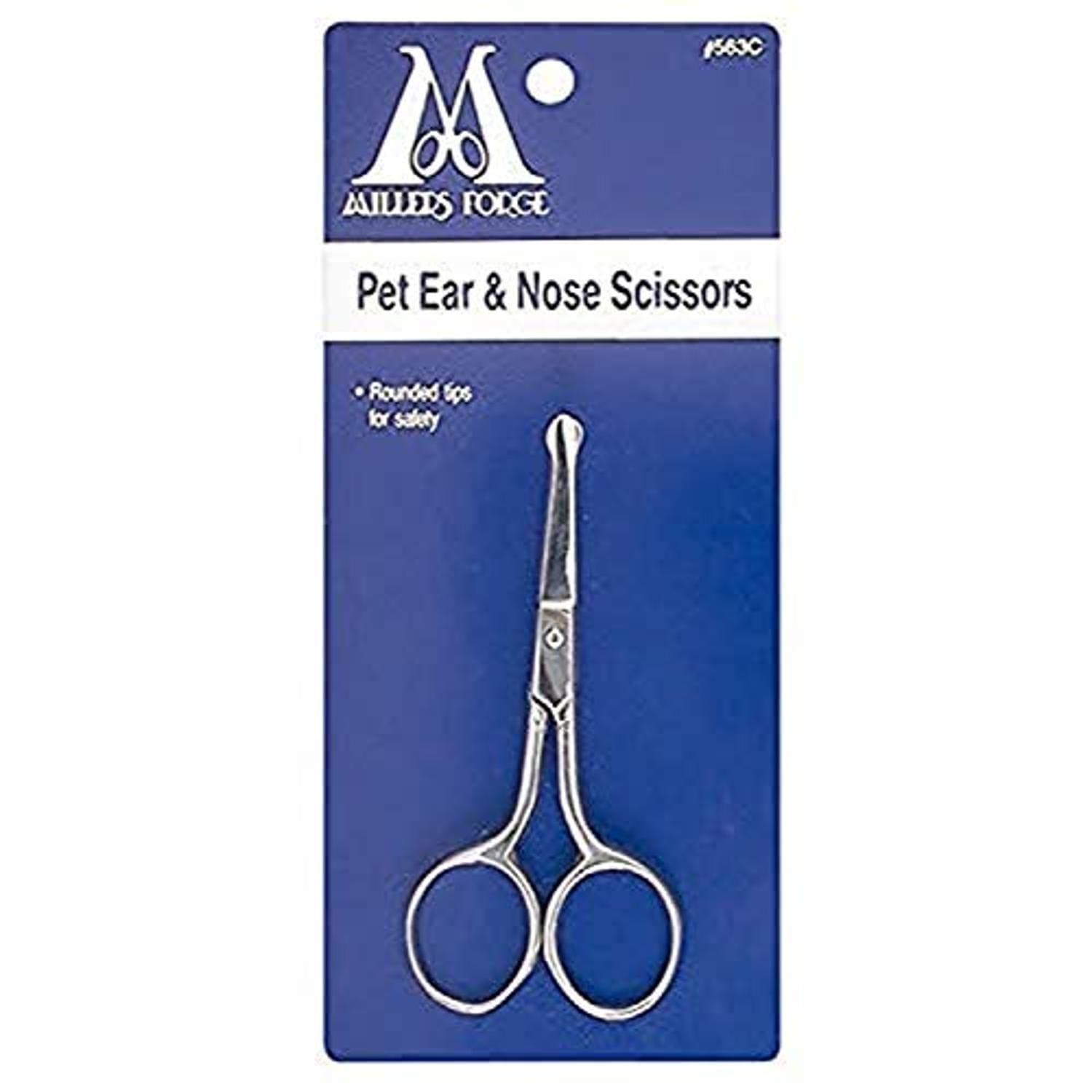 Millers Forge Pet Ear and Nose Scissor, 3-3/4-Inch, Curved