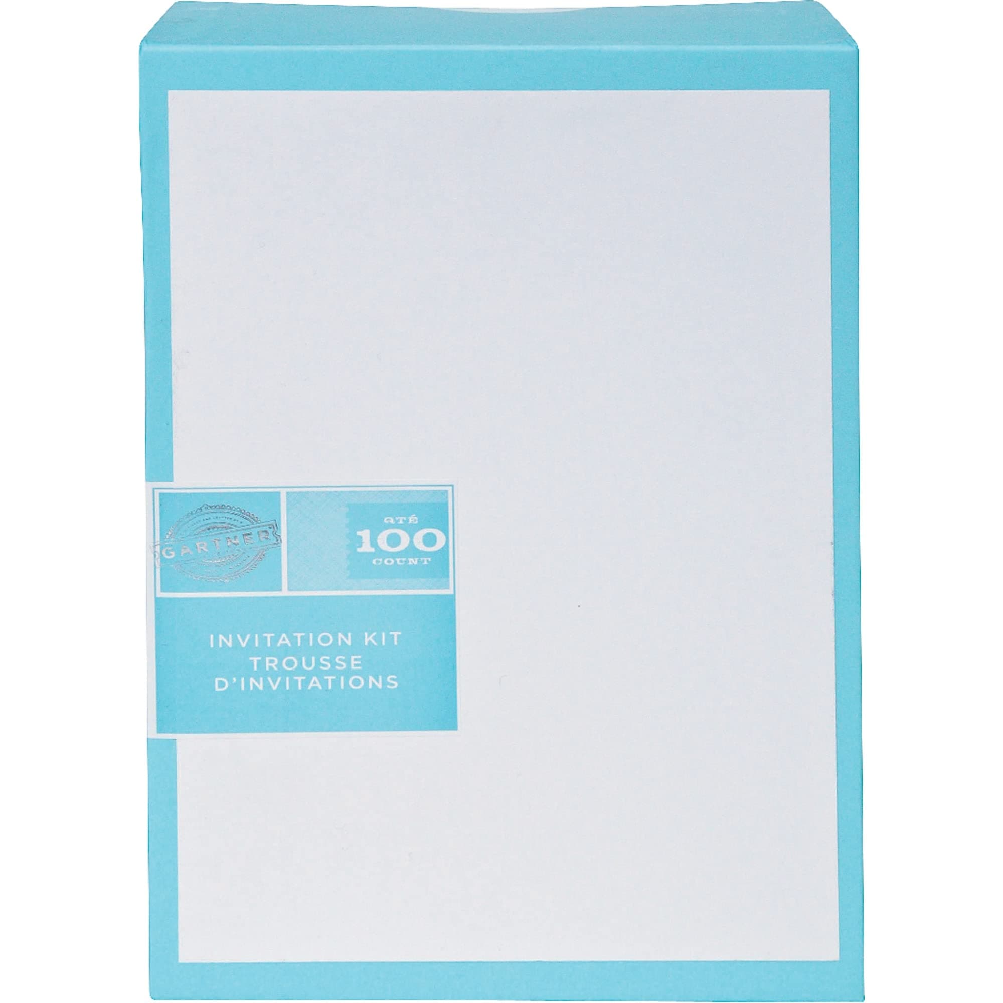 76038 gar76038 Printable Invitations White, 100pk,5.5" x 8.5"