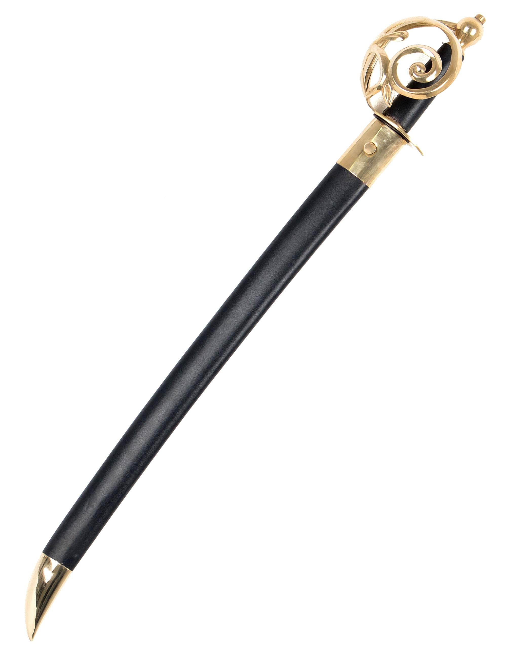 Mythrojan Hand Forged Functional Pirate Cutlass Medieval Sword with Scabbard