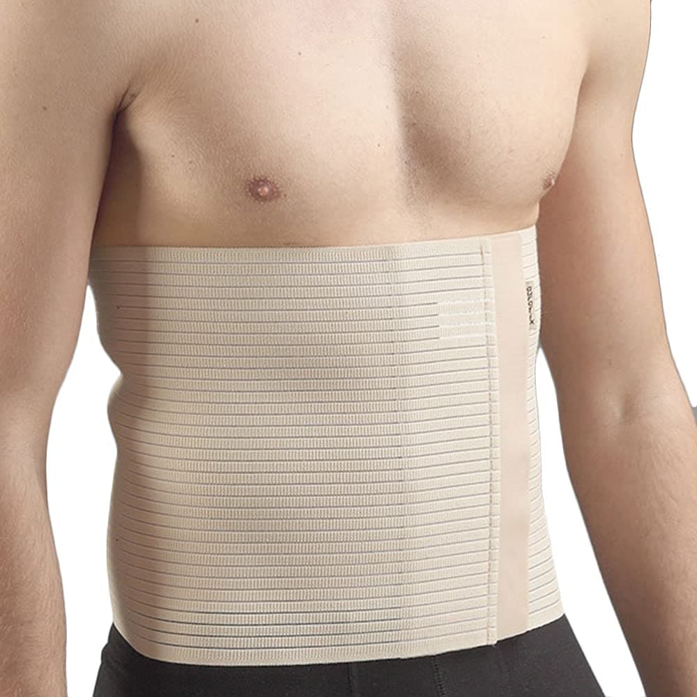 Abdominal Corset, made of soft material, reduces pain in everyday life