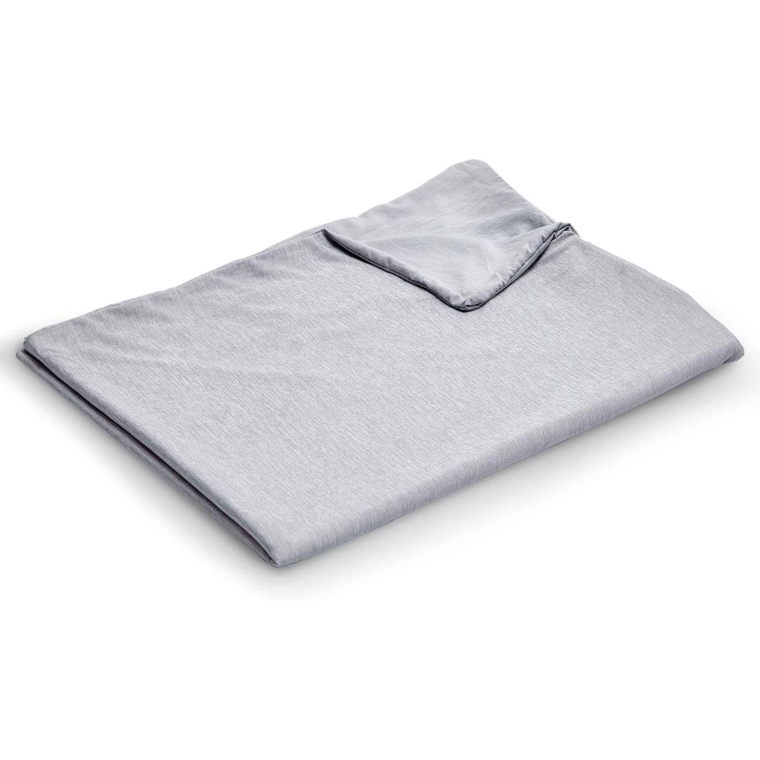 EXQ Home Weighted Blanket Cover 60x80 -Queen Size Premium Soft for Weighted Blanket with Zipper,Machine Washable Duvet Cover (Grey,Duvet Cover Only)