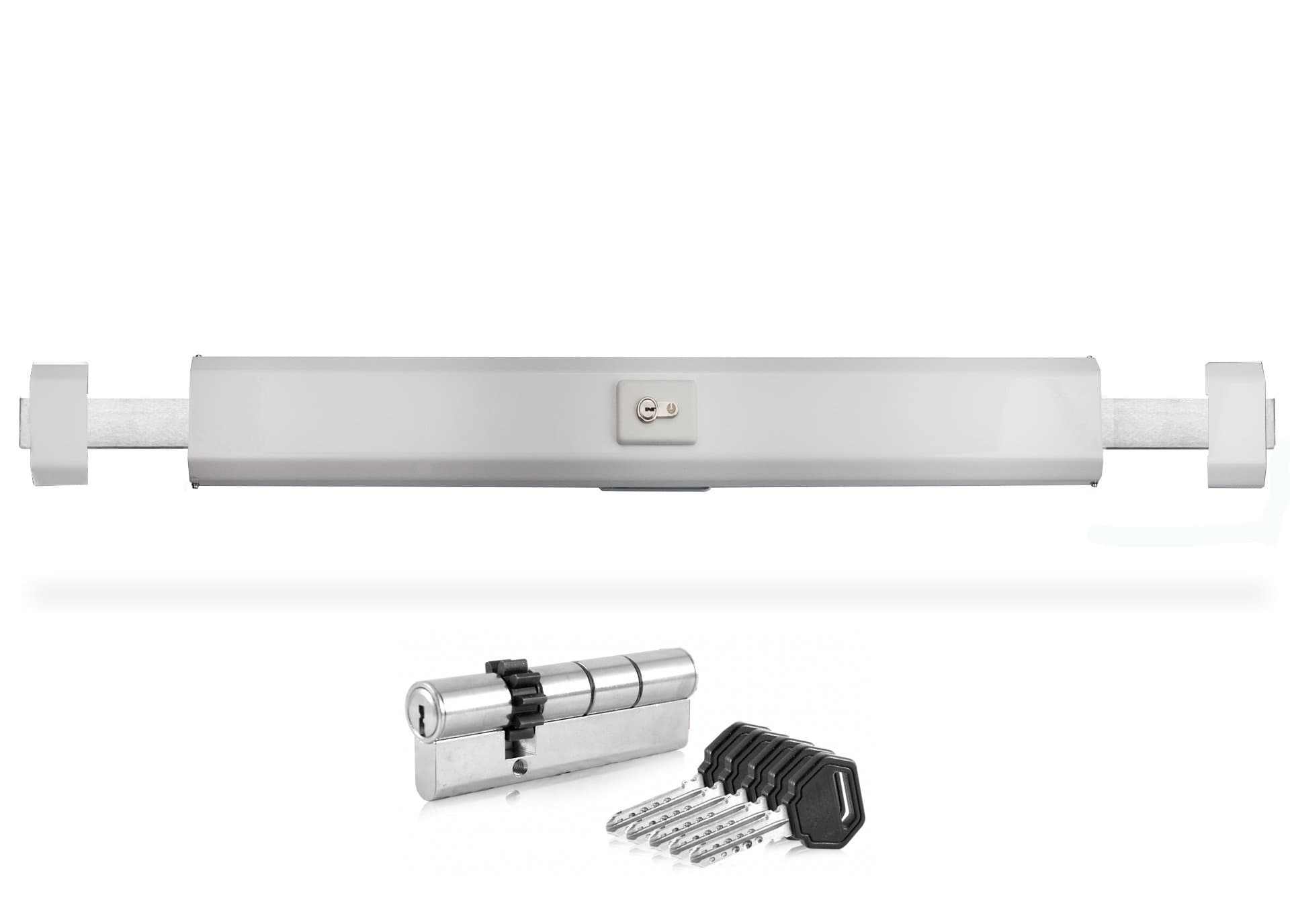 Ckey Bolt Crossbar Door Security Bolt Lock Safety Lock Cylinder 800 White