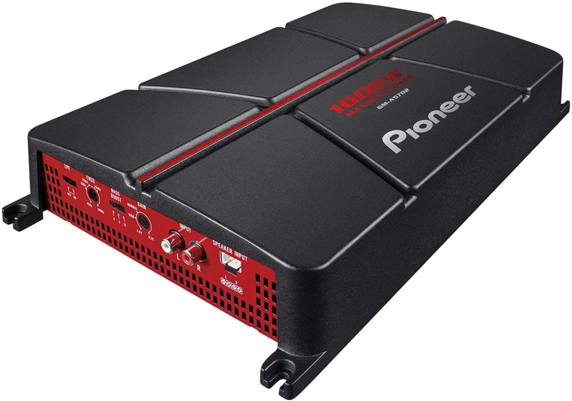Pioneer GM-A5702 2-Channel Bridgeable Amplifier (1000W) with Bass Boost