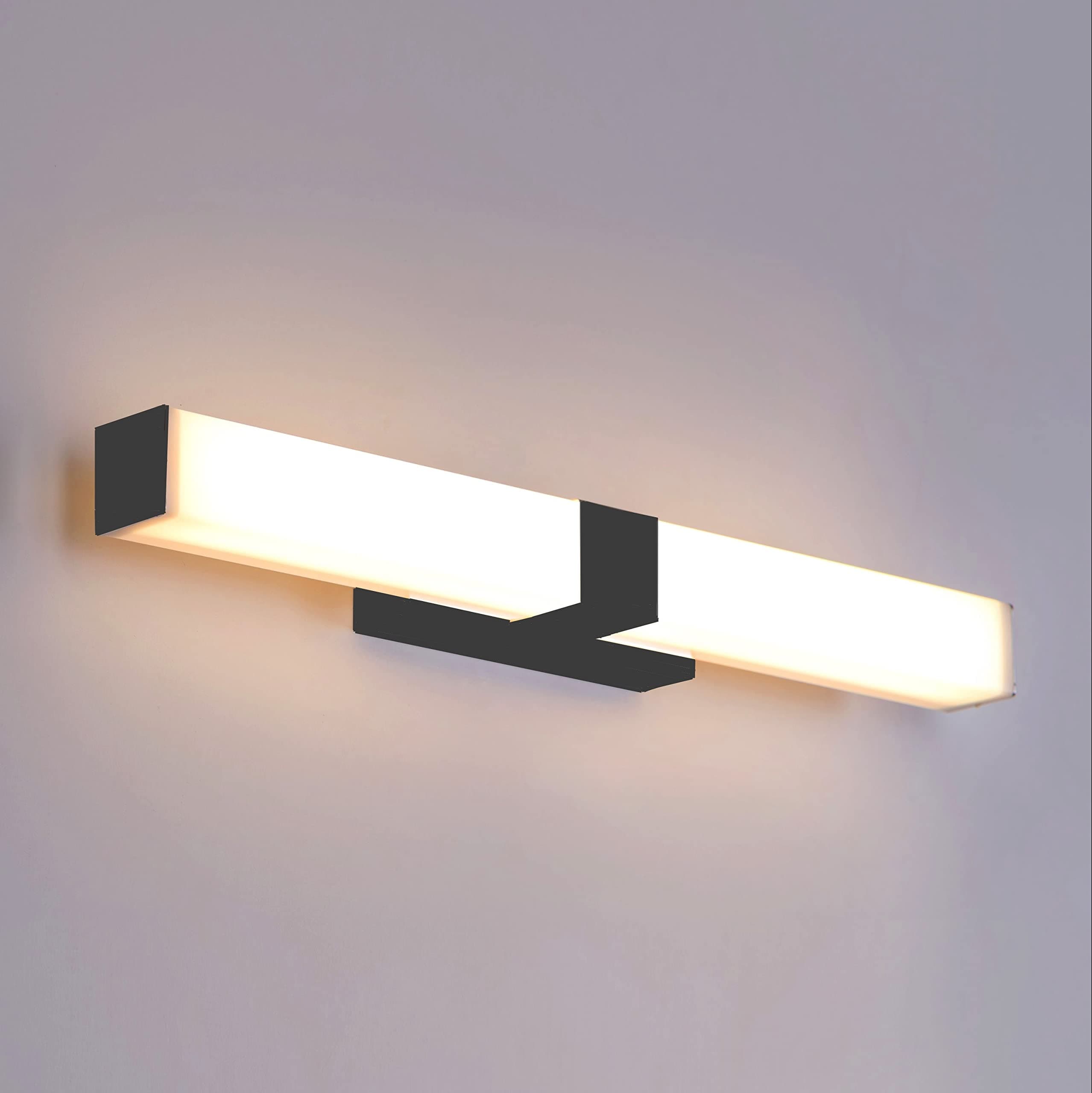 Groeien 15W Rectangular LED Mirror Bathroom Picture Wall Light(Warm White) (1)