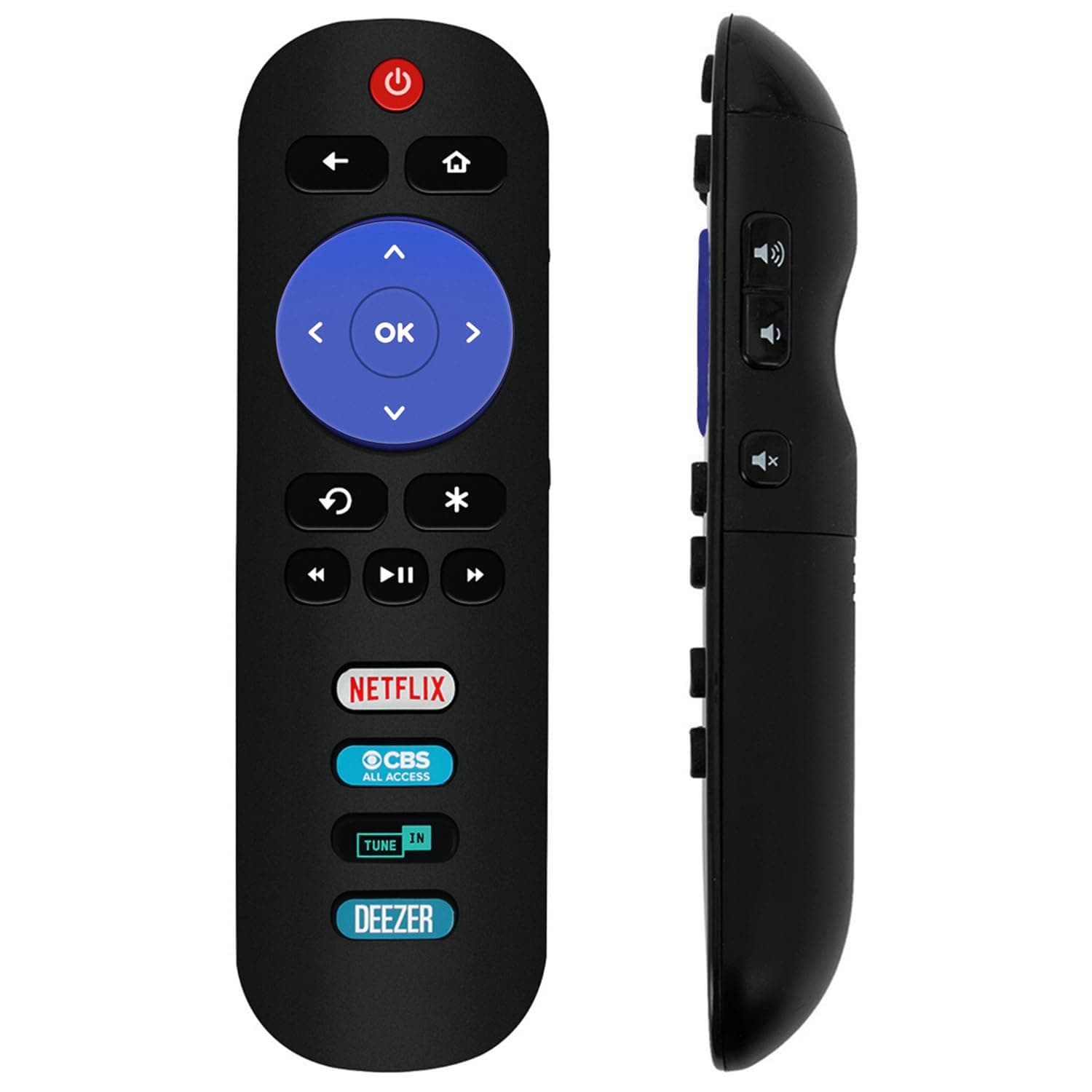 RC280 RC282 Replace Remote Control Applicable for TCL Roku TV 49S405 32S305 40S305 43S305 55S405 40S3800 55US57 50UP120 49S305 65S405 43S405 32S3750 40FS3750 48FS3750 32S3850P 40FS3850 50FS3850