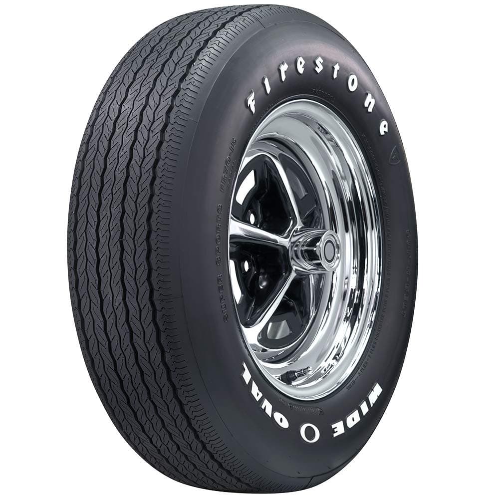 Coker Tire 62490 Firestone Wide Oval Radial RWL FR70-15