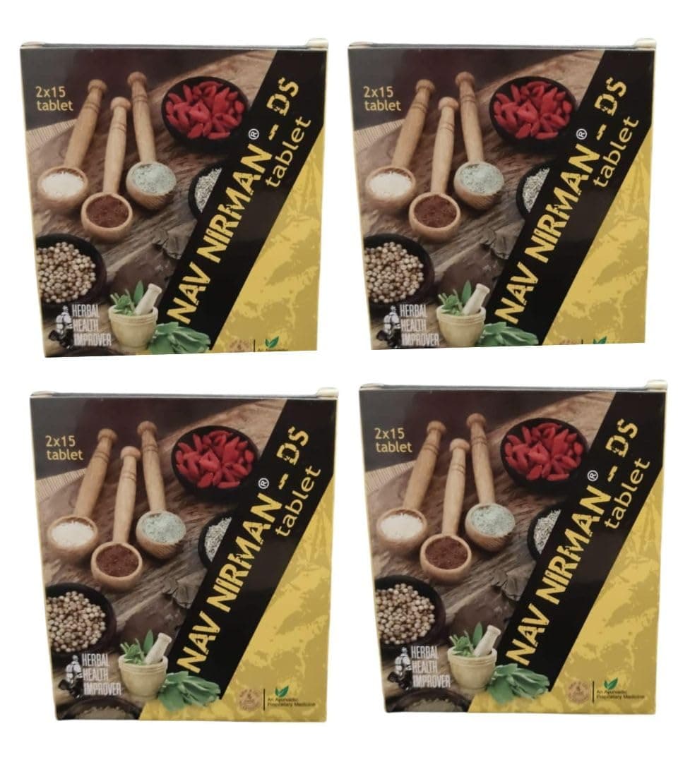 AROGYA’S Nav Nirman DS Tablet Health Supplement for Men and Women 120 Tablets Pack of 4