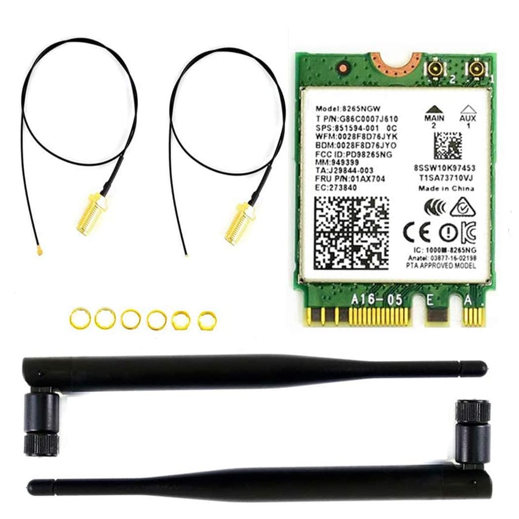 AC8265 Wireless NIC Applicable for Jetson Orin Nano/NX/Jetson Nano 2.4G / 5G WiFi Dual Mode Module