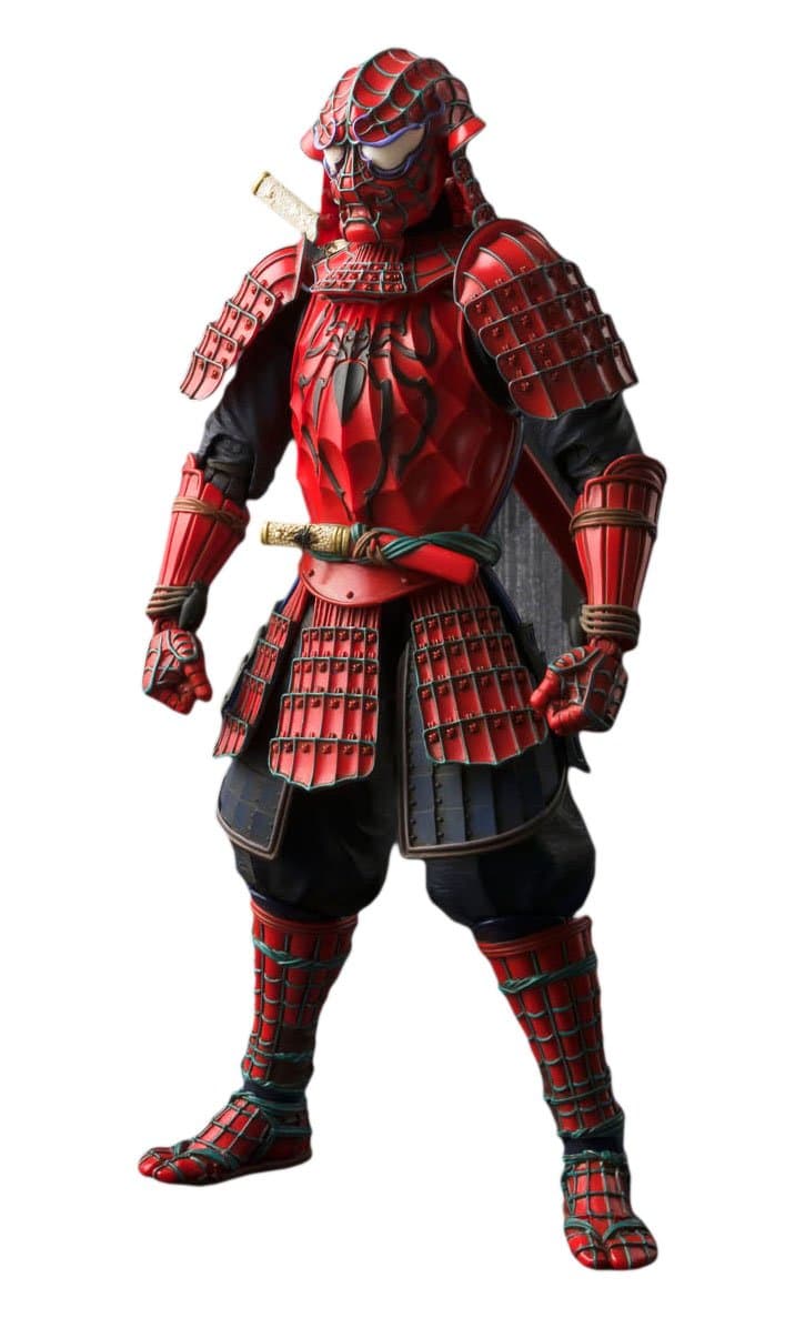 Bandai Tamashii Nations Meisho Manga Realization Samurai Spiderman Action Figure, BAN06234