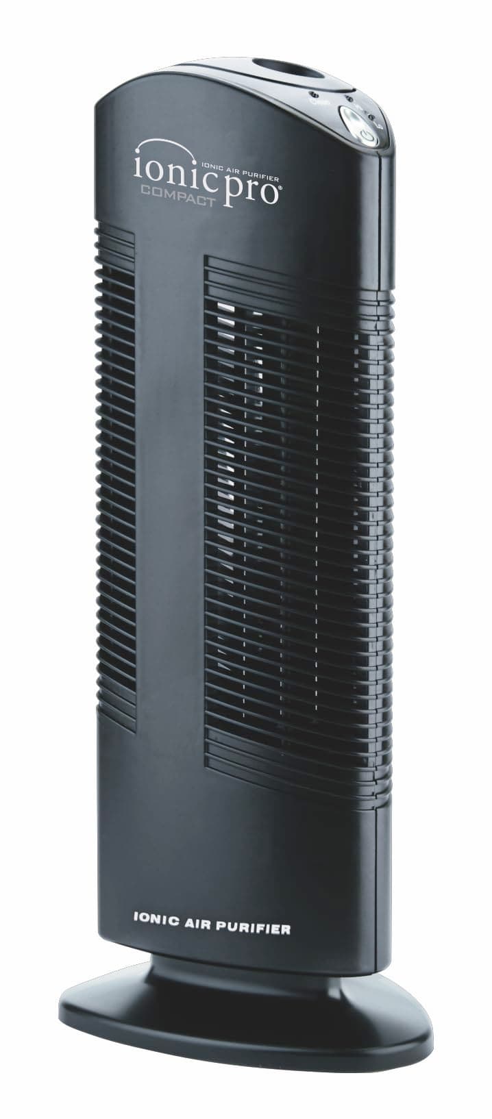 - Ionic Pro Compact (CA200) Air Purifier Tower, Never Replace Filters, Quiet Negative Ion Technology, Cleans Rooms Up to 300 sq. ft