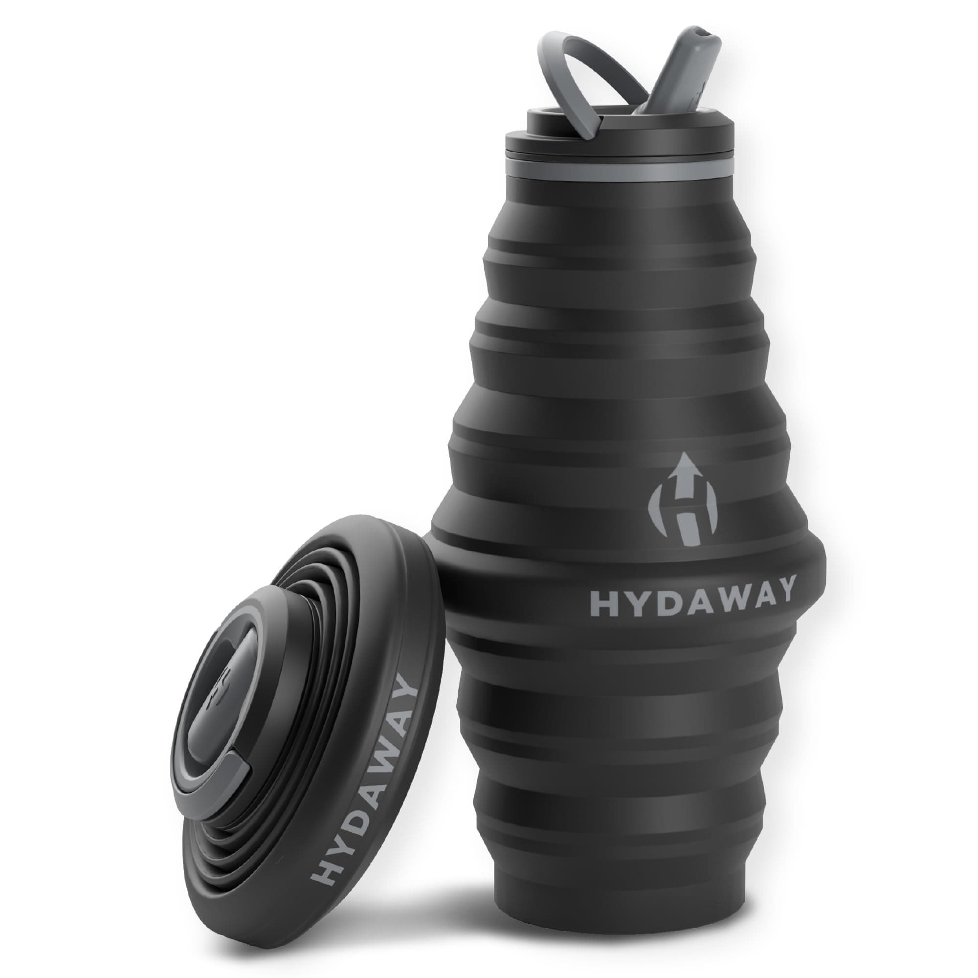 - 25oz Collapsible Water Bottle - BPA-Free, Leakproof, Lightweight, and Space-Saving - Perfect for Hiking, Travel, and All-Day Hydration