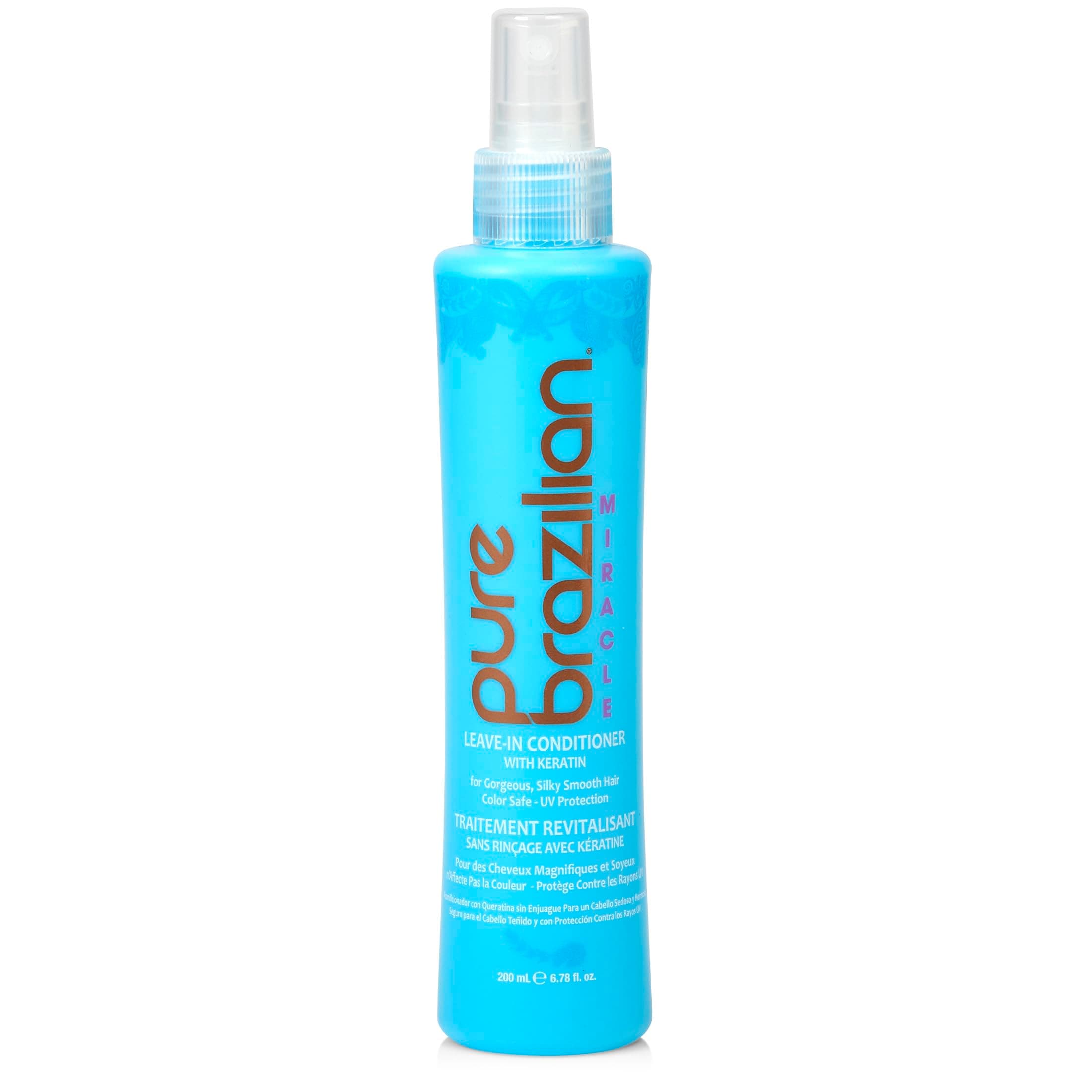Leave-In Conditioner, Nourishing Hair Treatment Enriched with Keratin to Fortify & Strengthen, 6.78 Ounce (200 Milliliter)