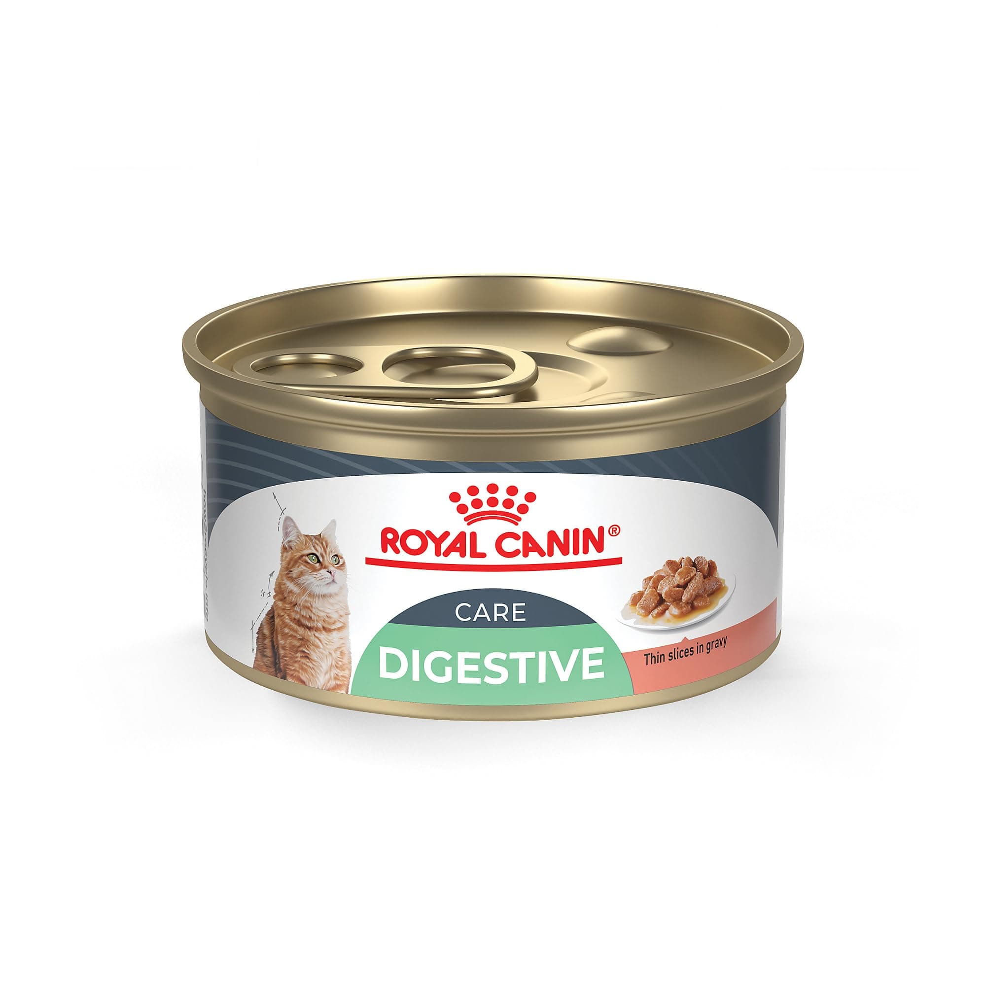 Digest Sensitive Thin Slices in Gravy Wet Cat Food, 3 oz can