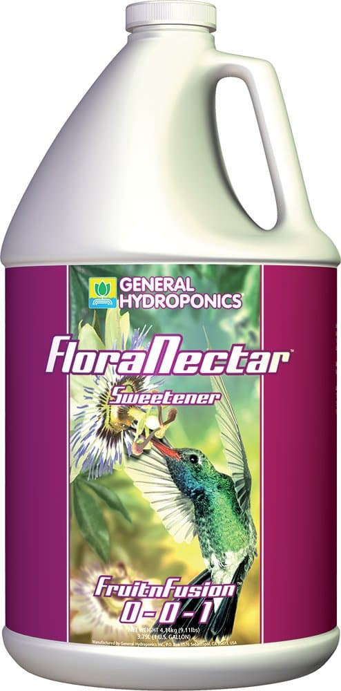 General Hydroponics GH1603 Flora Nectar Fruit and Fusion for Gardening, 1-Gallon fertilizers, 1 Gallon, White