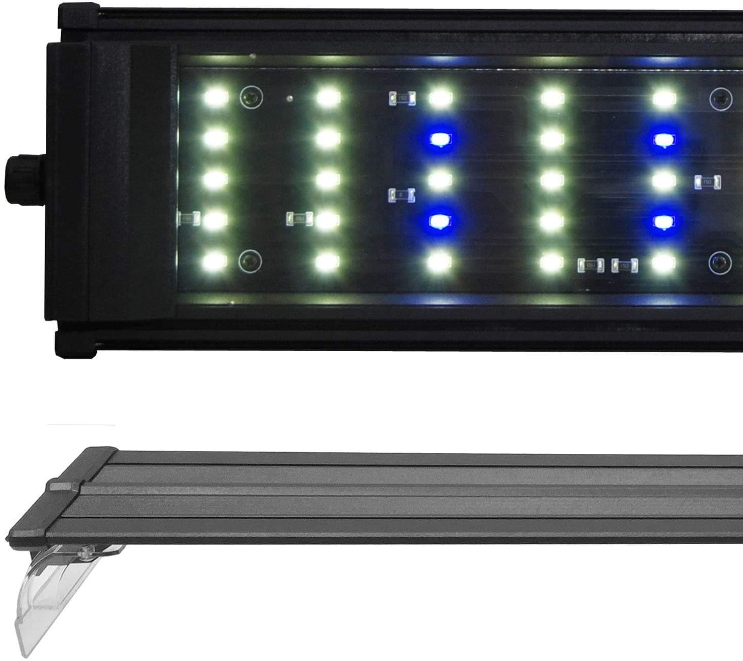 Beamswork DA 6500K 0.50W Series LED Pent Aquarium Light Freshwater Plant Discus (80cm - 30")